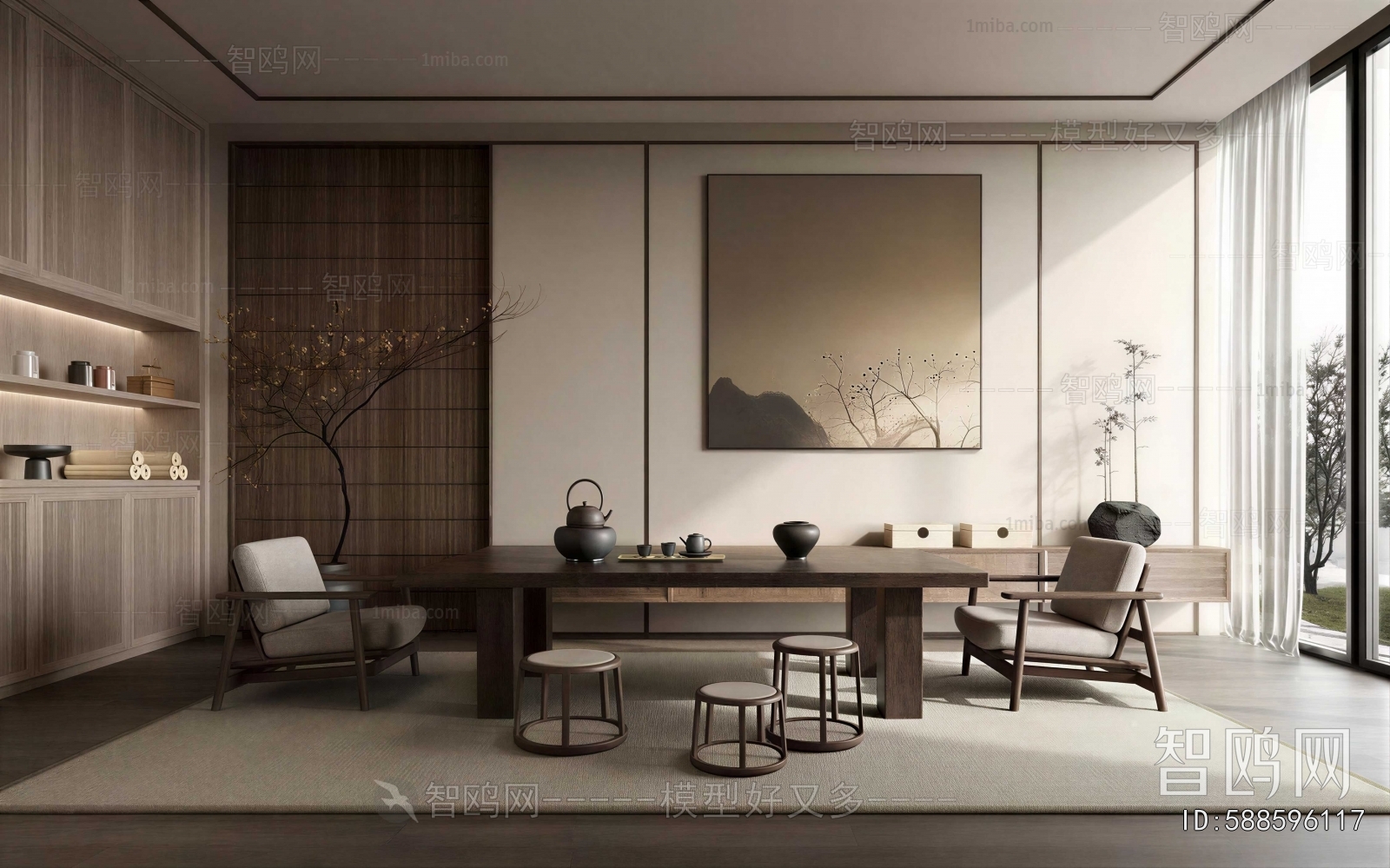 New Chinese Style Tea House