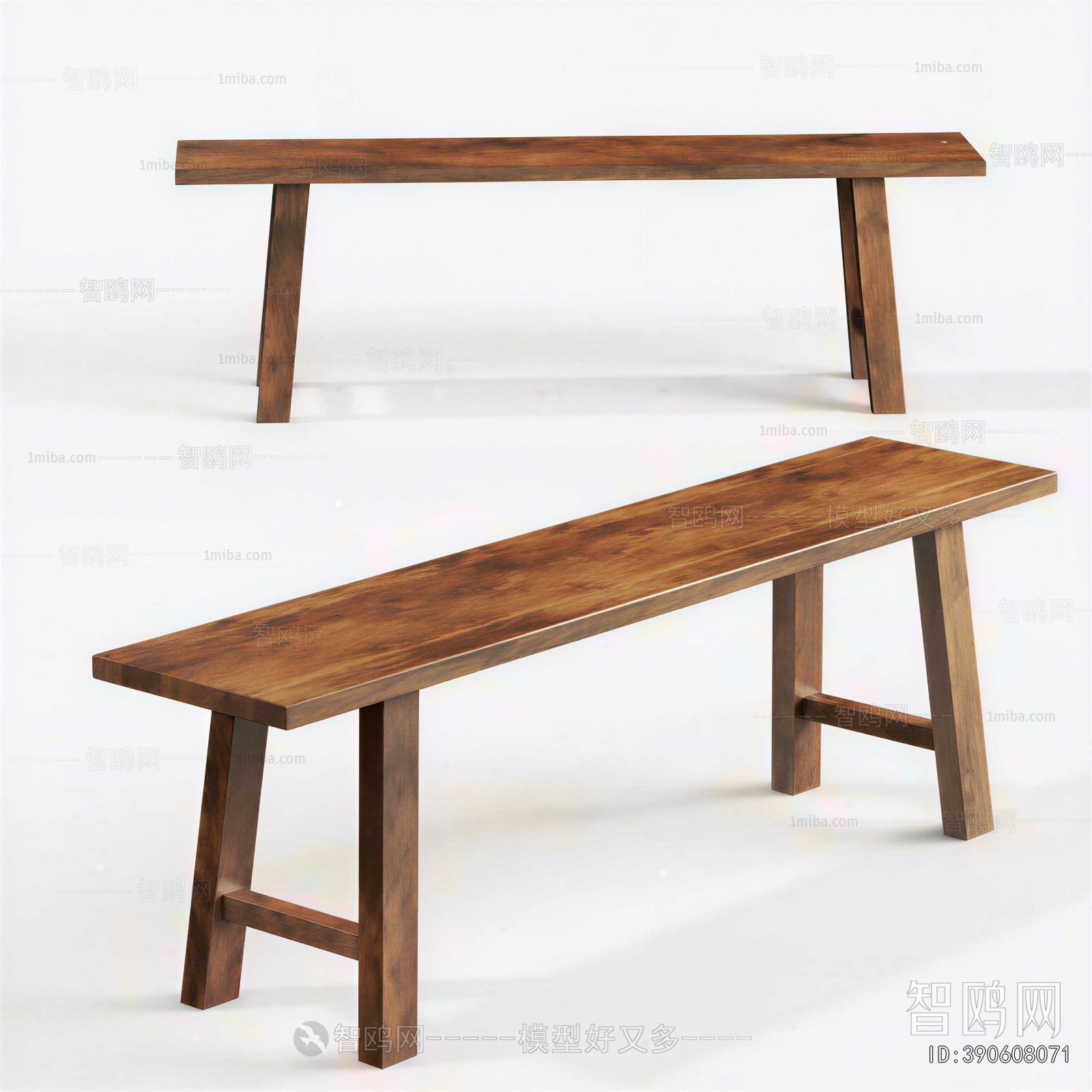 New Chinese Style Bench
