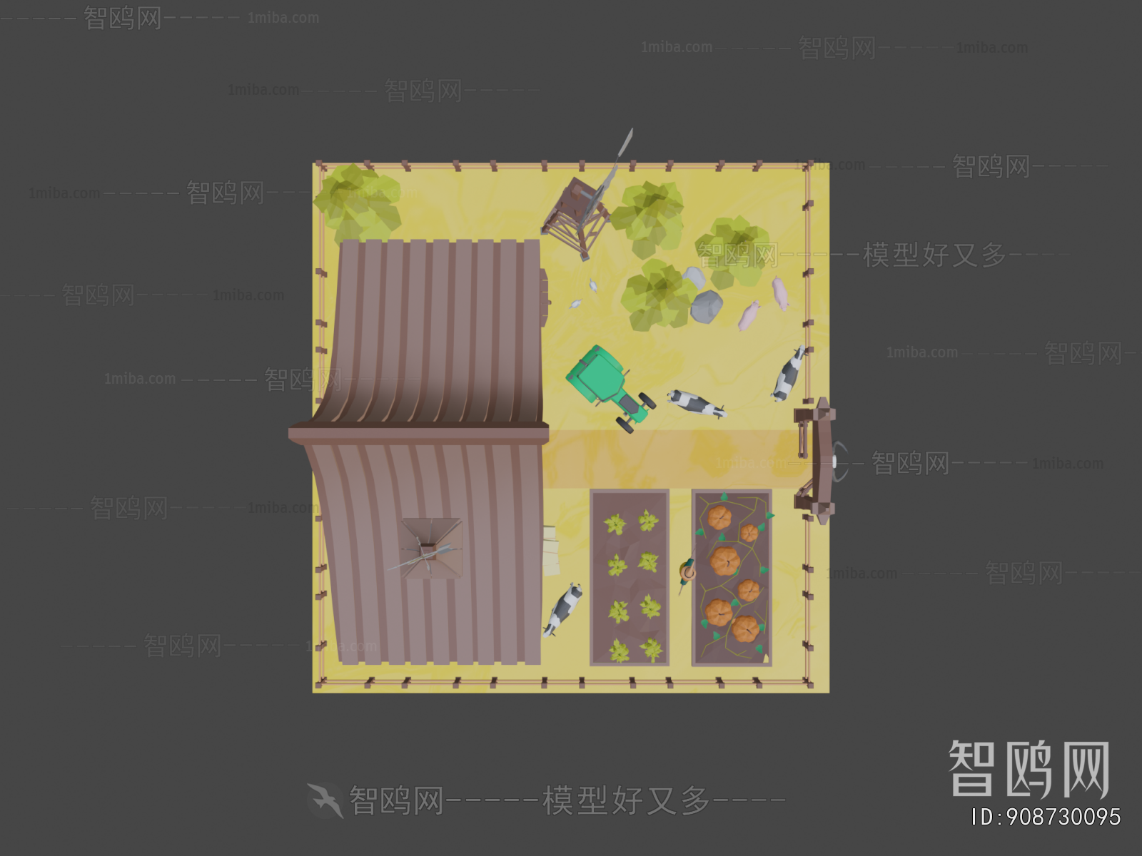 Modern Cartoon House