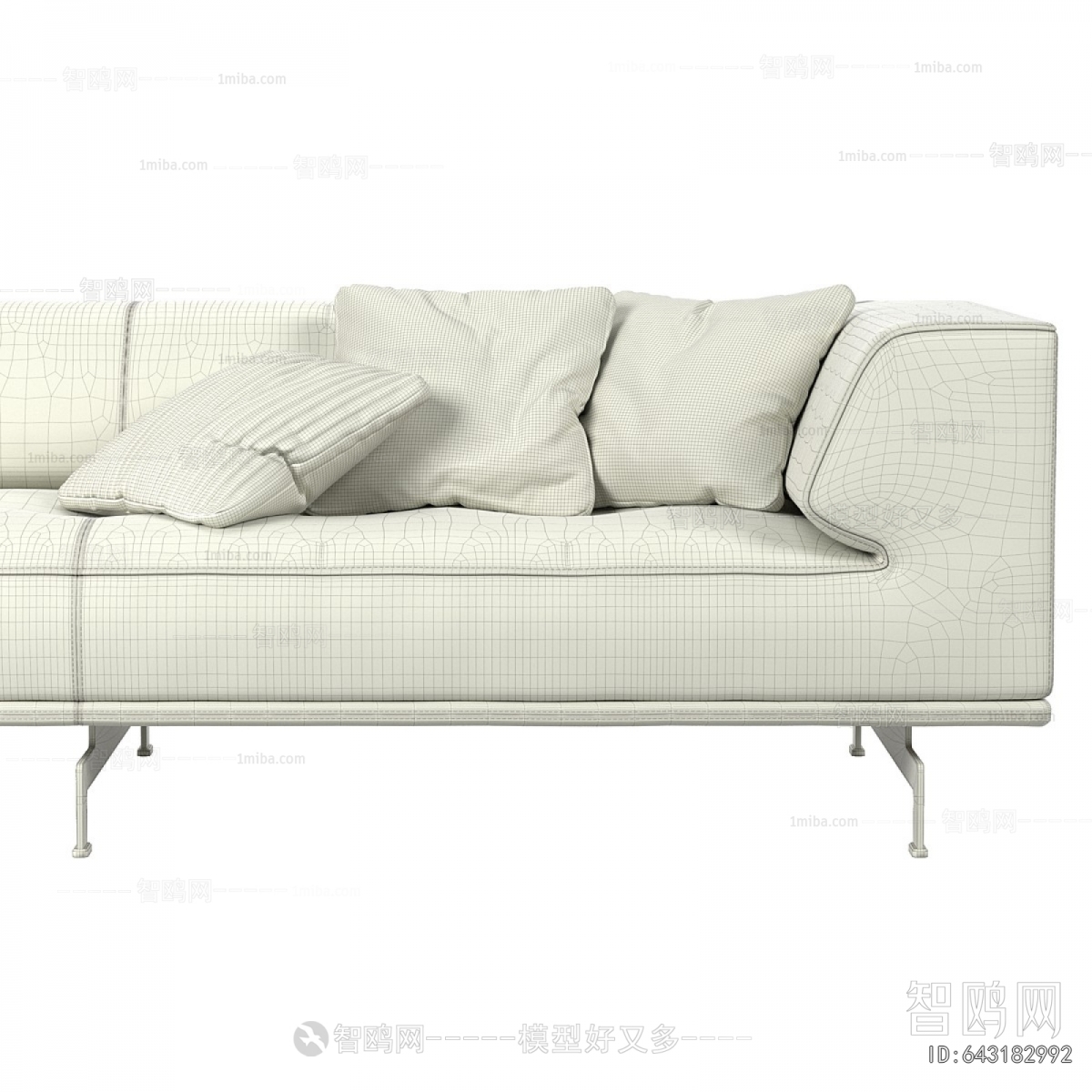 Modern Three-seat Sofa