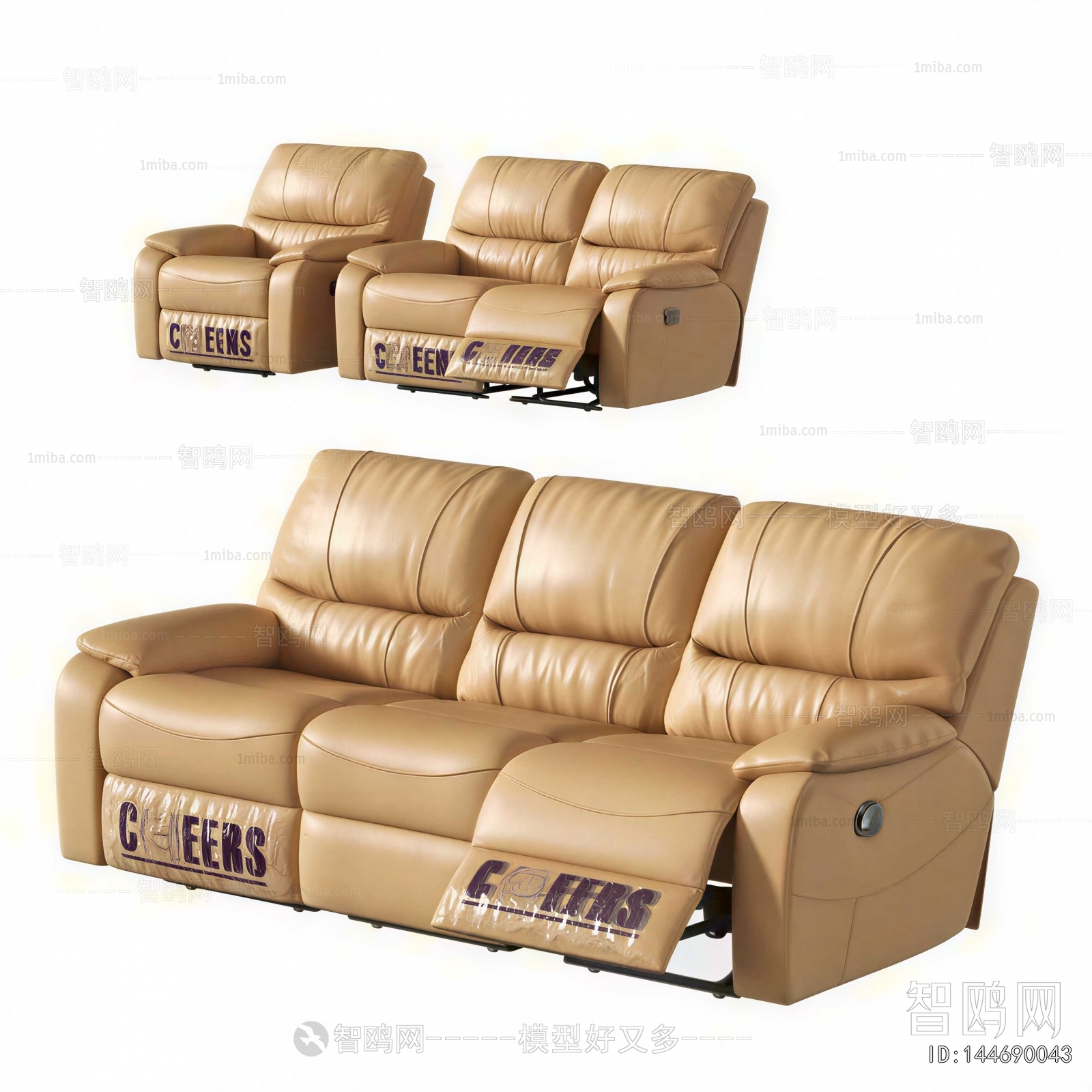 Modern Three-seat Sofa