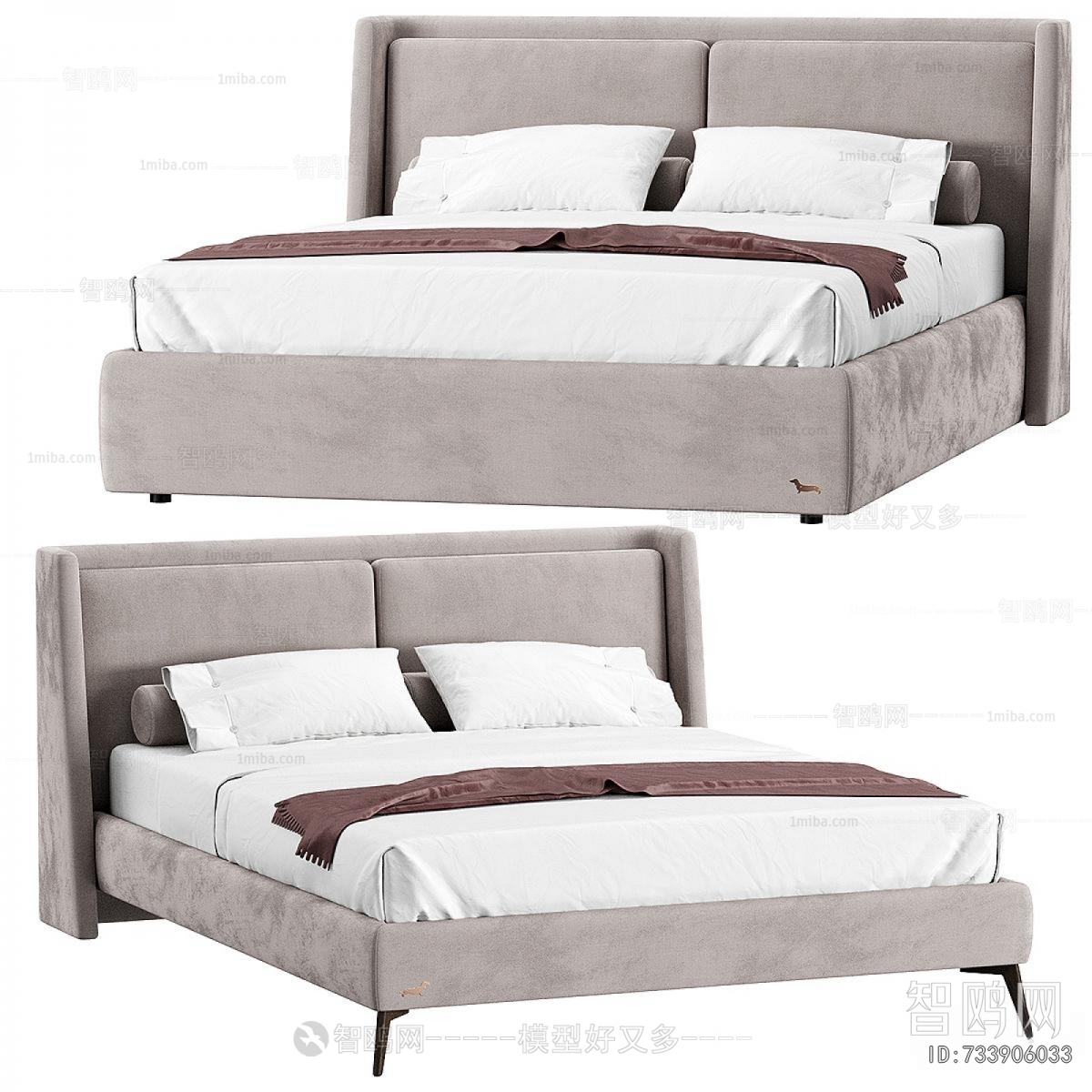 Modern Double Bed