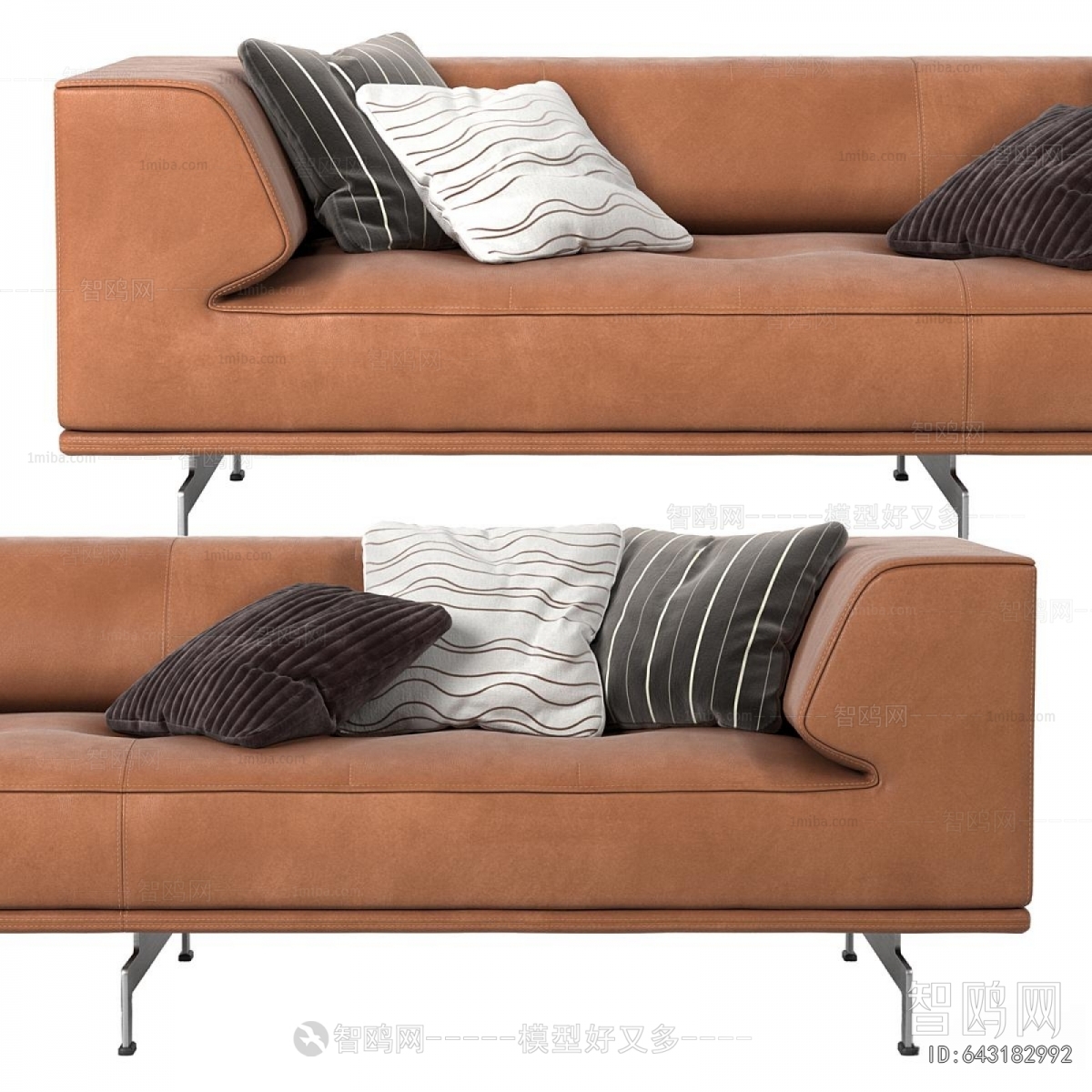 Modern Three-seat Sofa