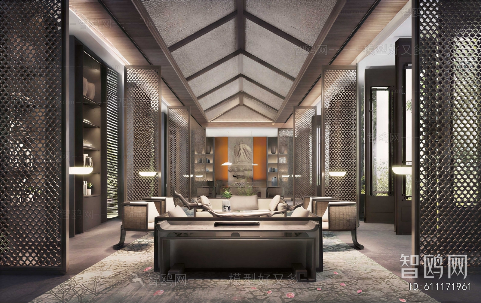 New Chinese Style Club Space