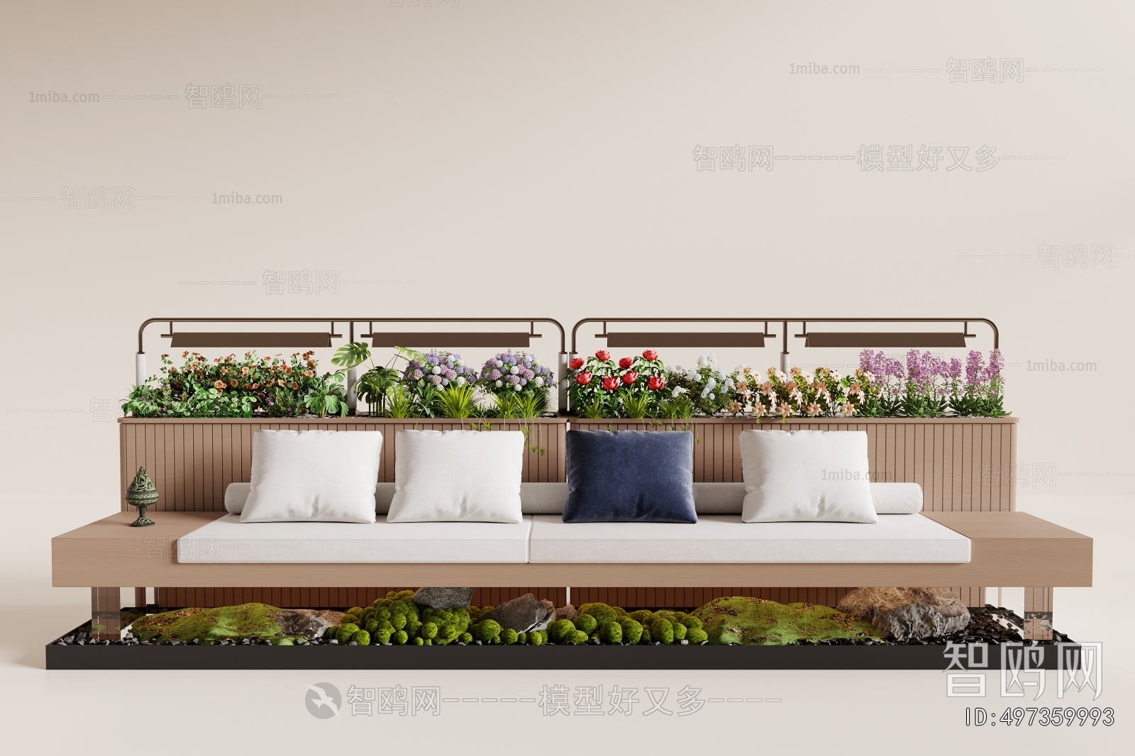 Modern Flower Bed, Flower Bowl, Flower Box