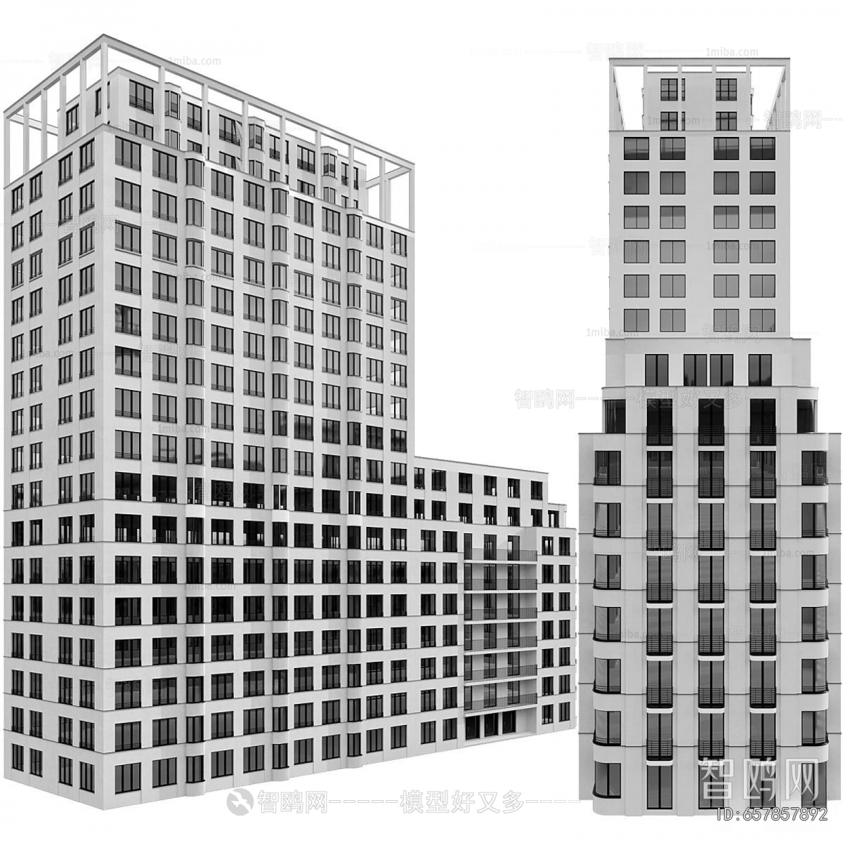 Modern Appearance Of Commercial Building