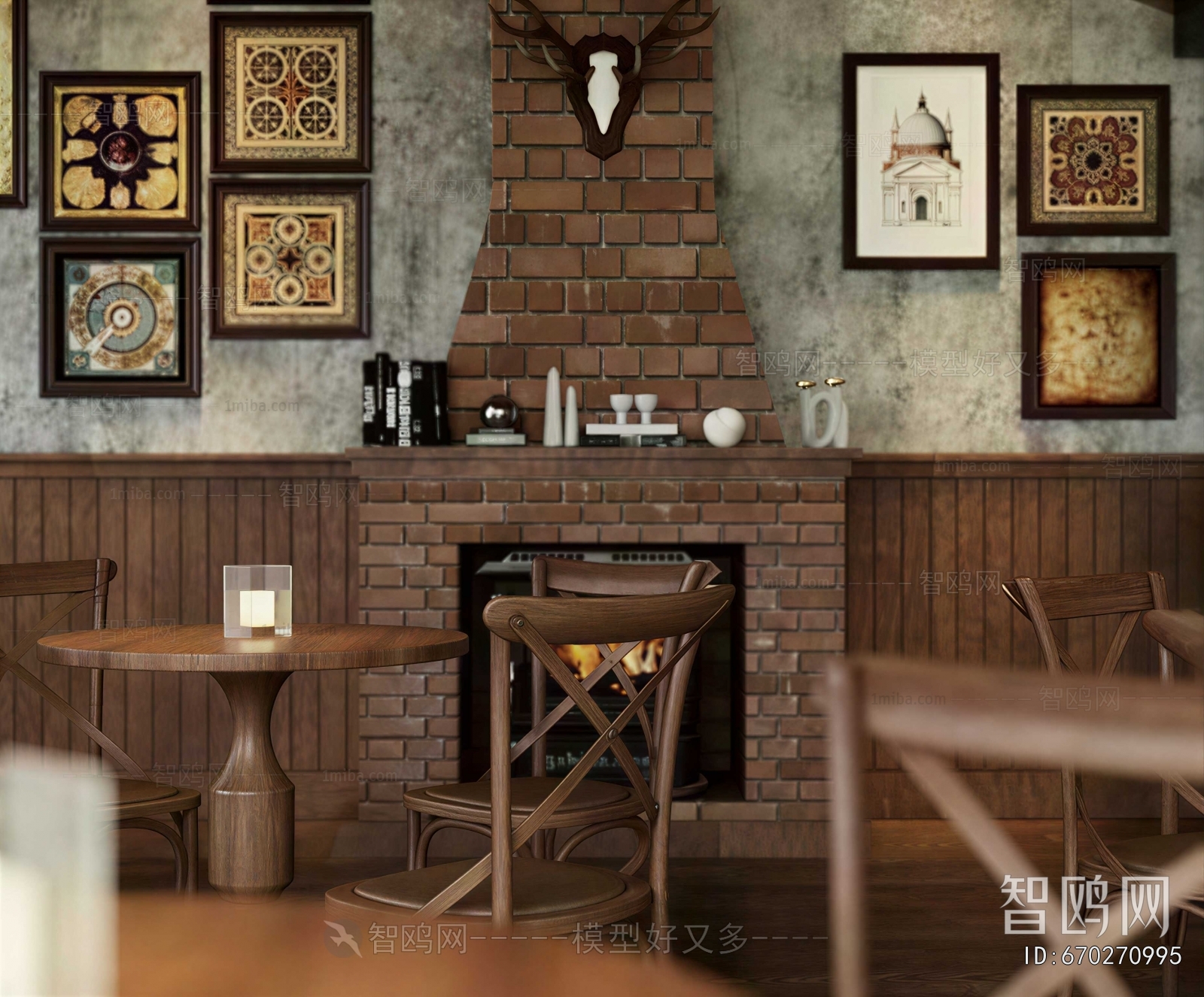 Industrial Style Bar