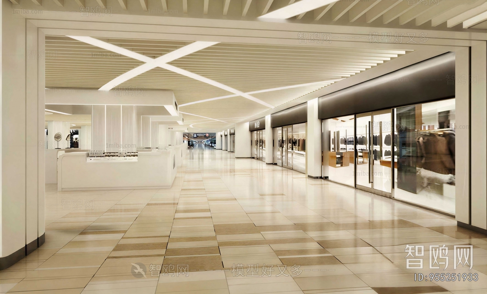 Modern Shopping Mall