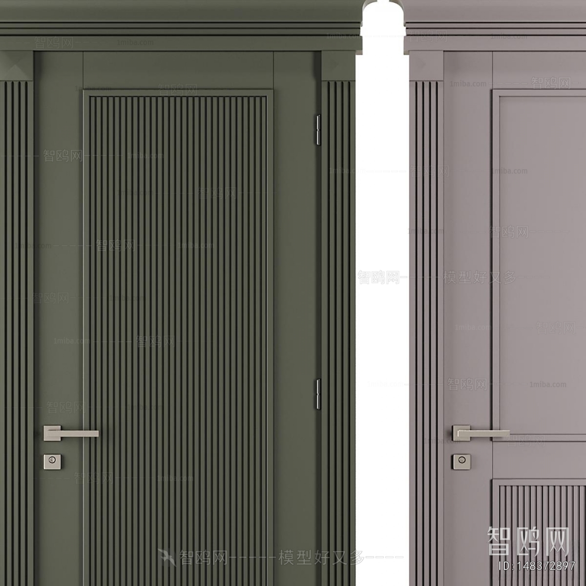 Modern Single Door