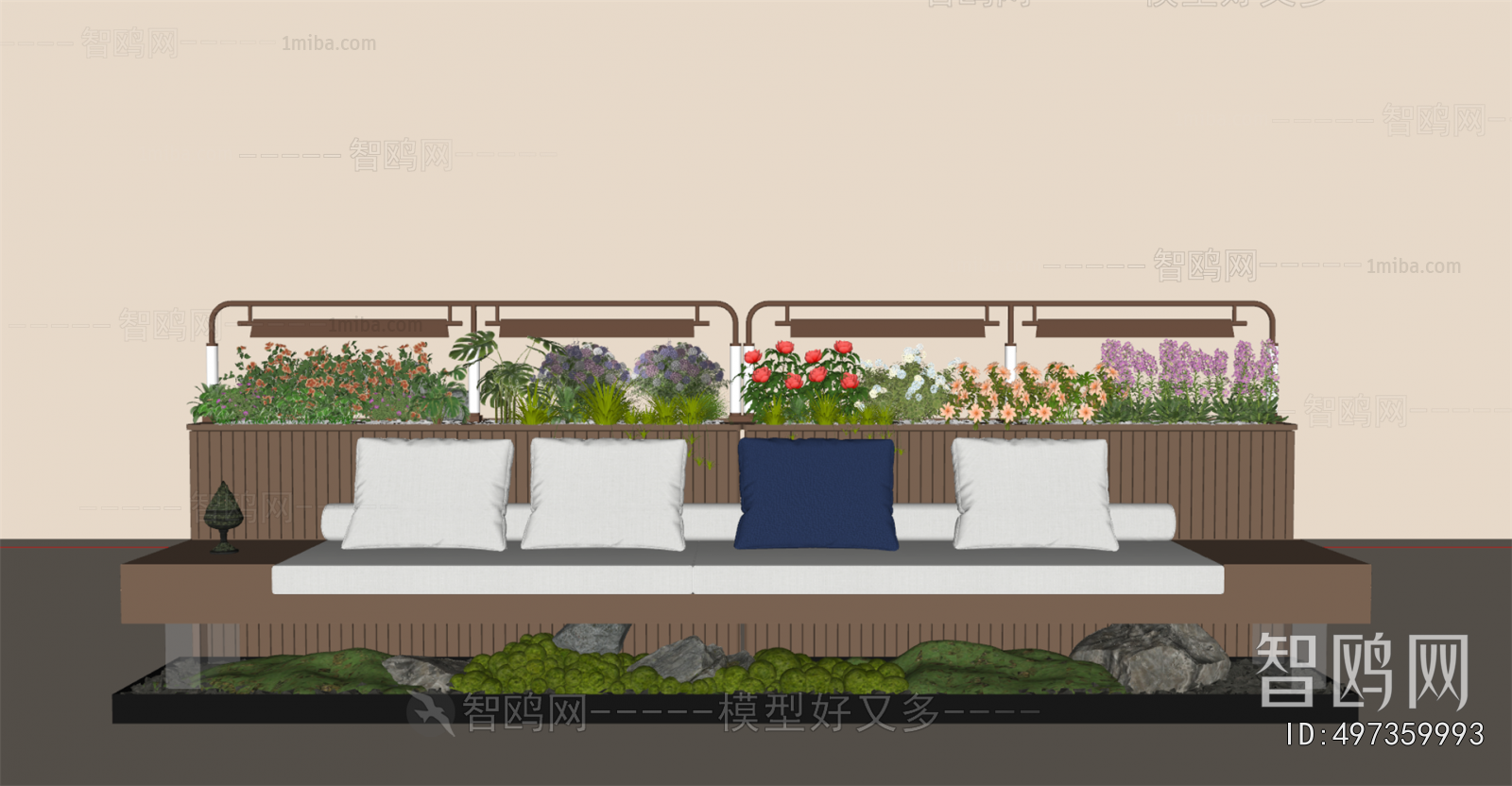 Modern Flower Bed, Flower Bowl, Flower Box
