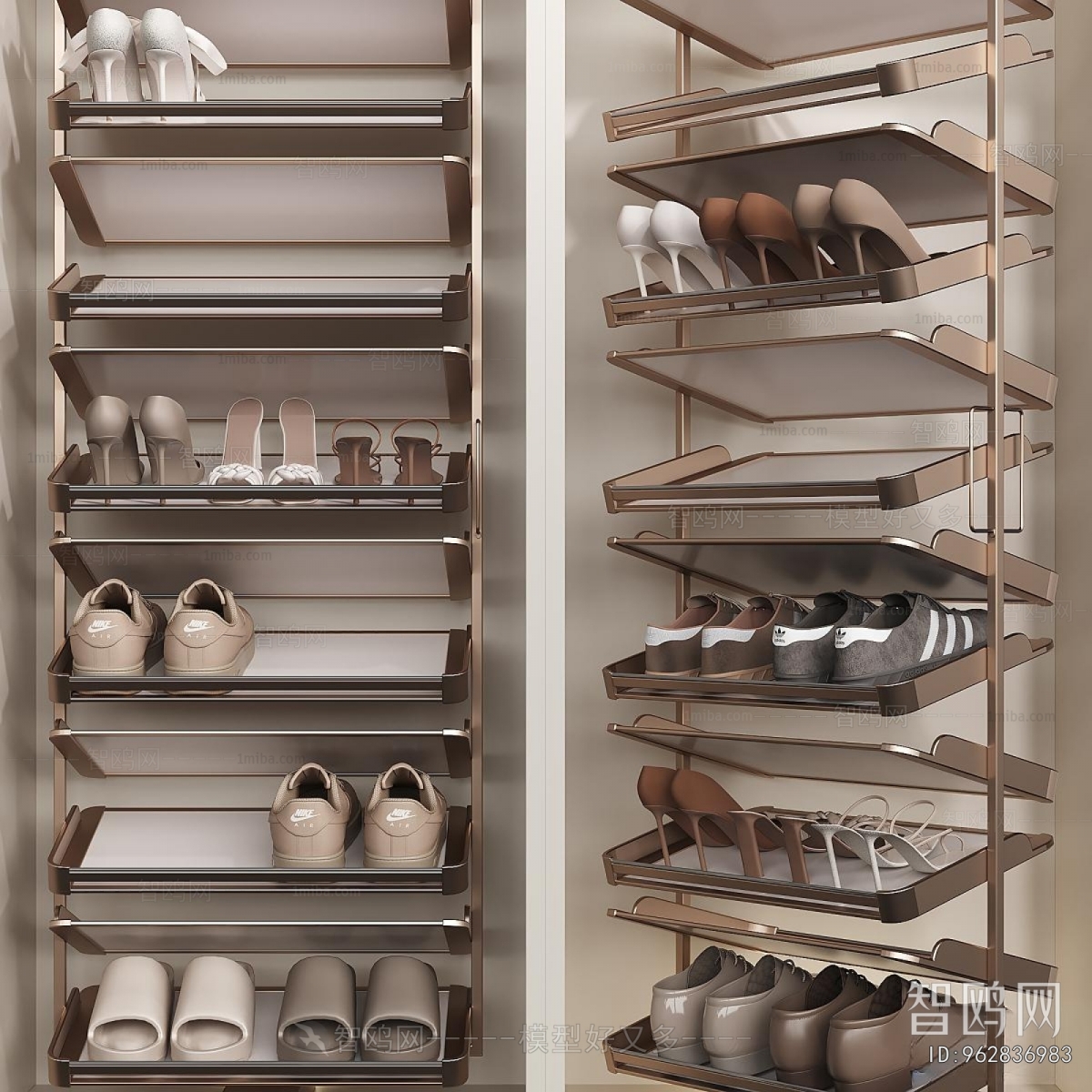 Modern Shoe Cabinet