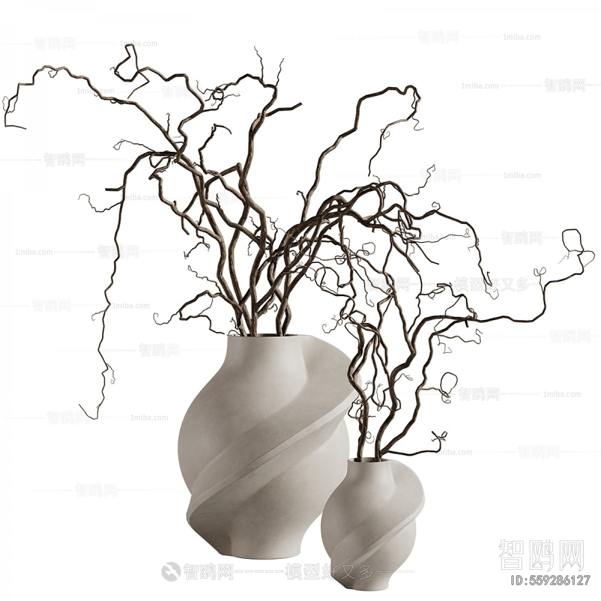 Wabi-sabi Style Dried Branch