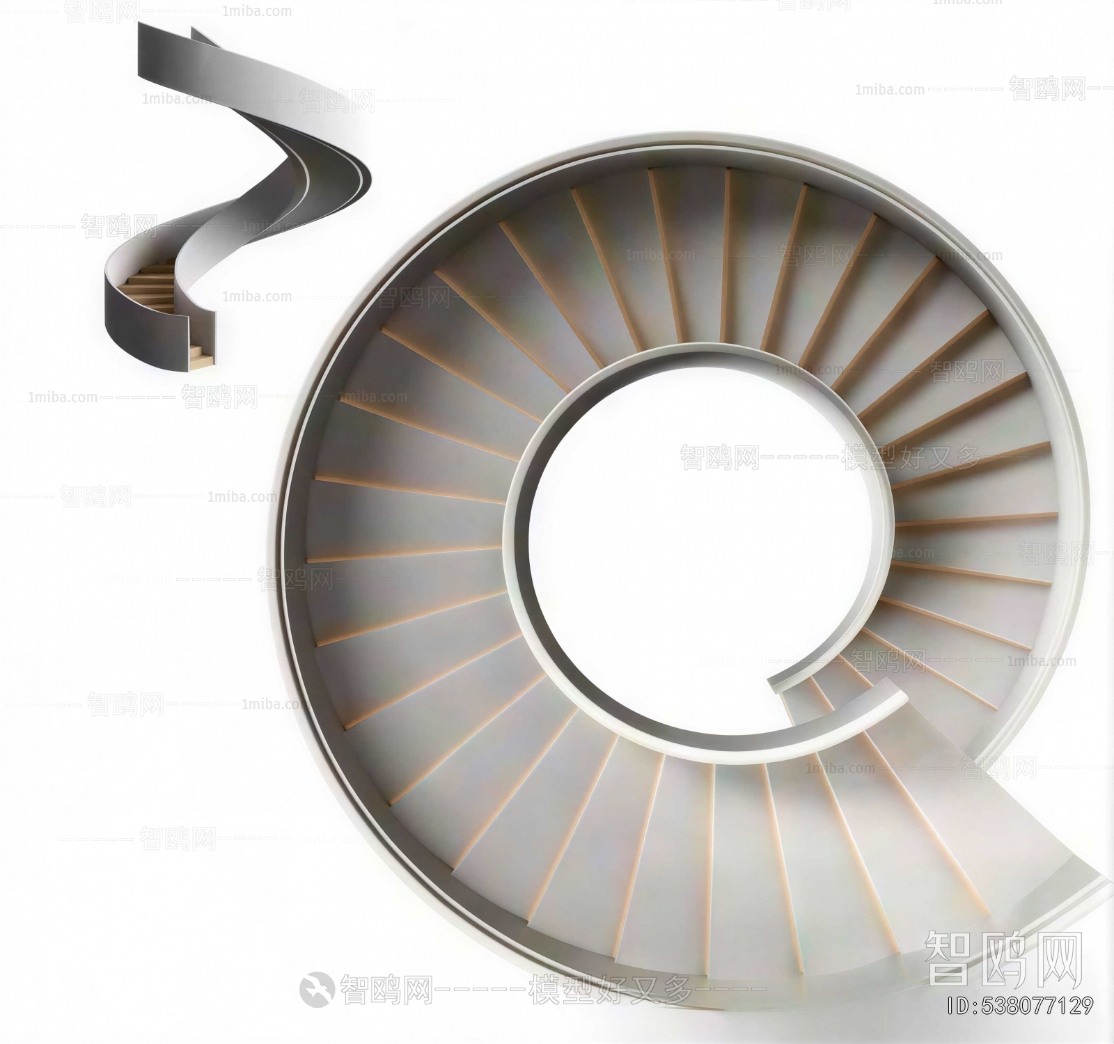 Modern Rotating Staircase