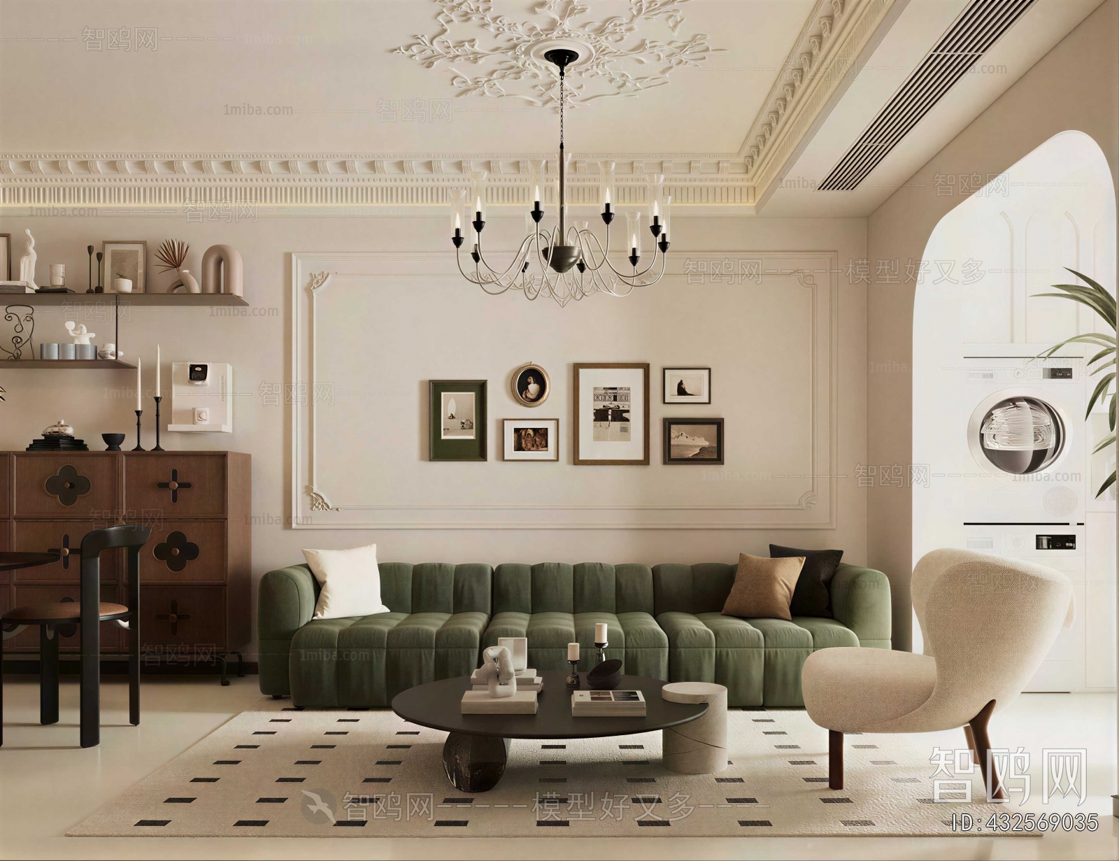 French Style A Living Room