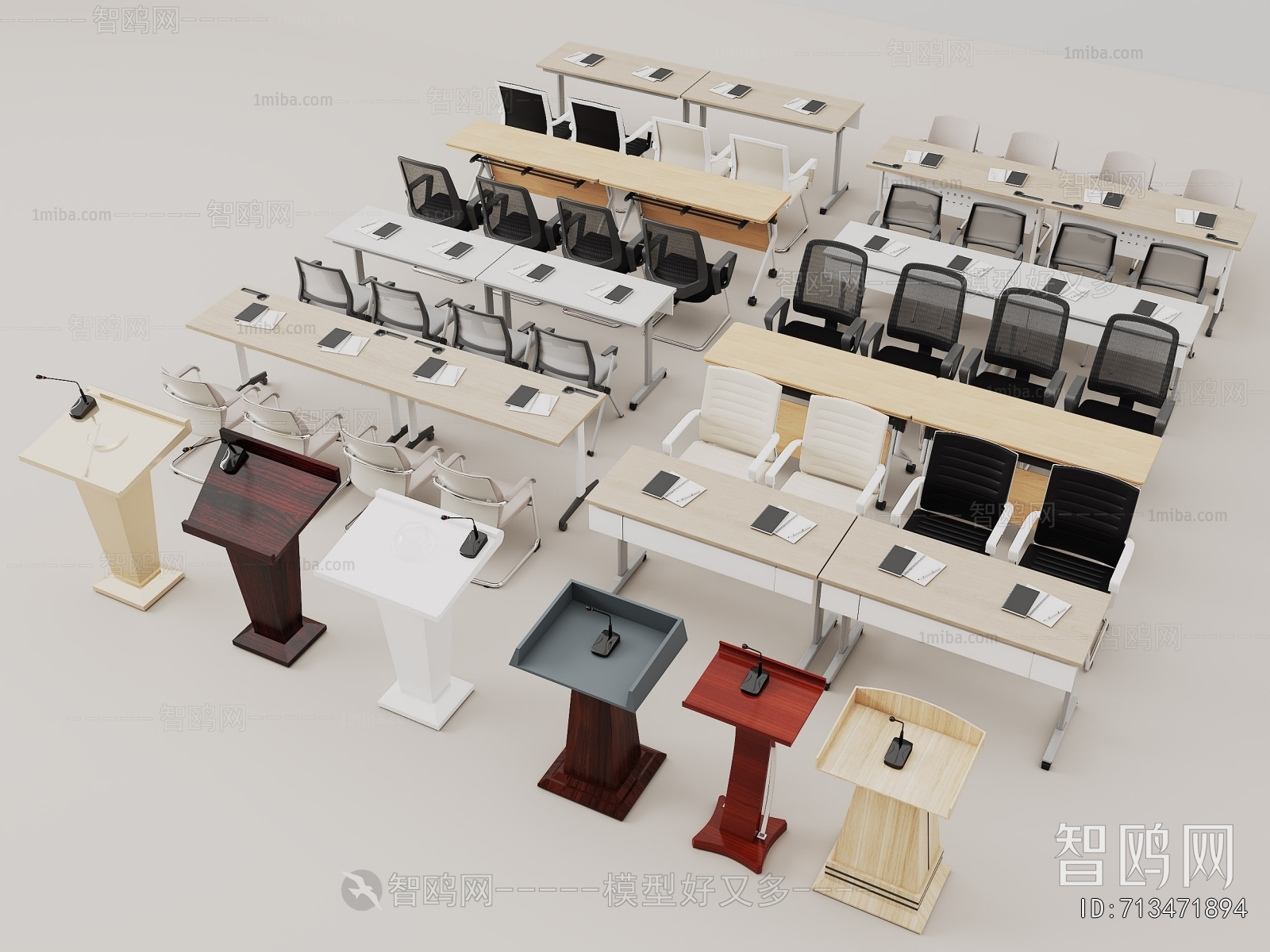 Modern Office Desk And Chair