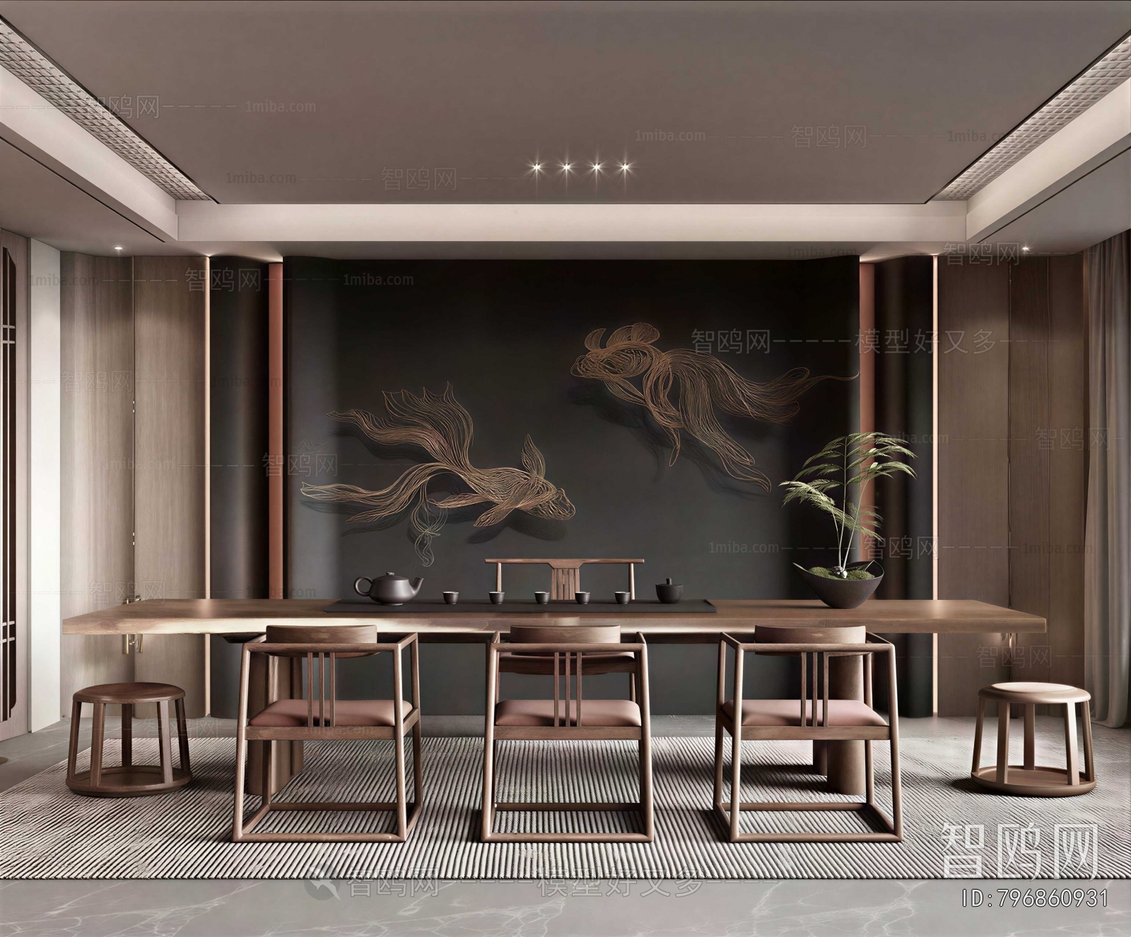 New Chinese Style Tea House