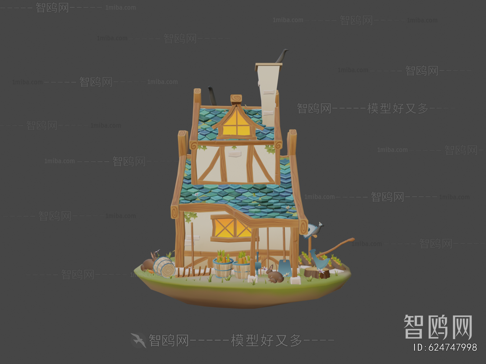 Modern Cartoon House