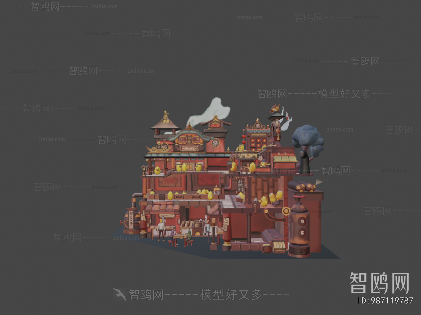 Modern Cartoon House