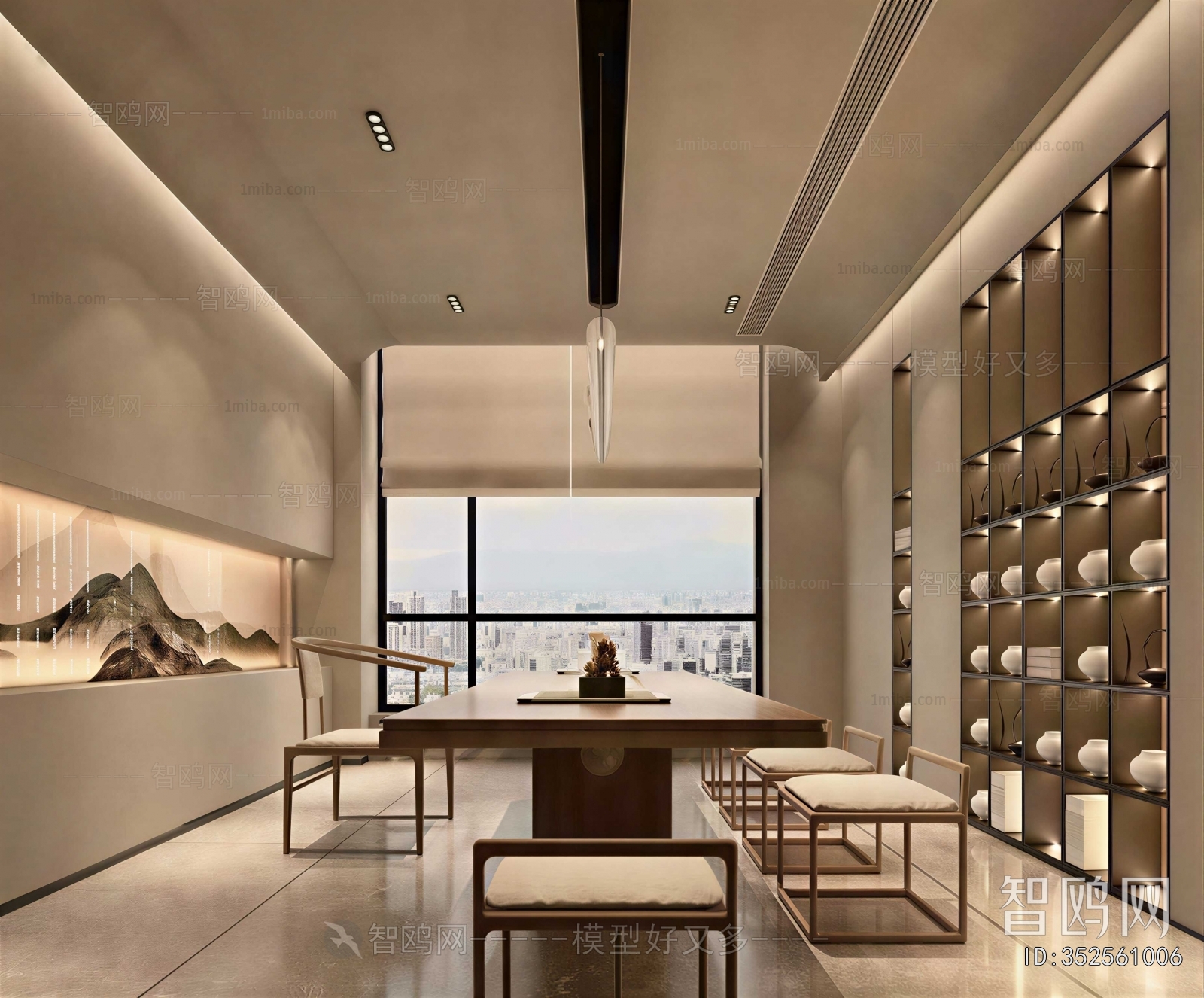 New Chinese Style Tea House