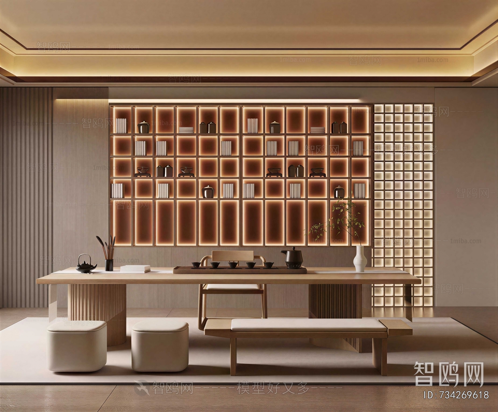 New Chinese Style Tea House