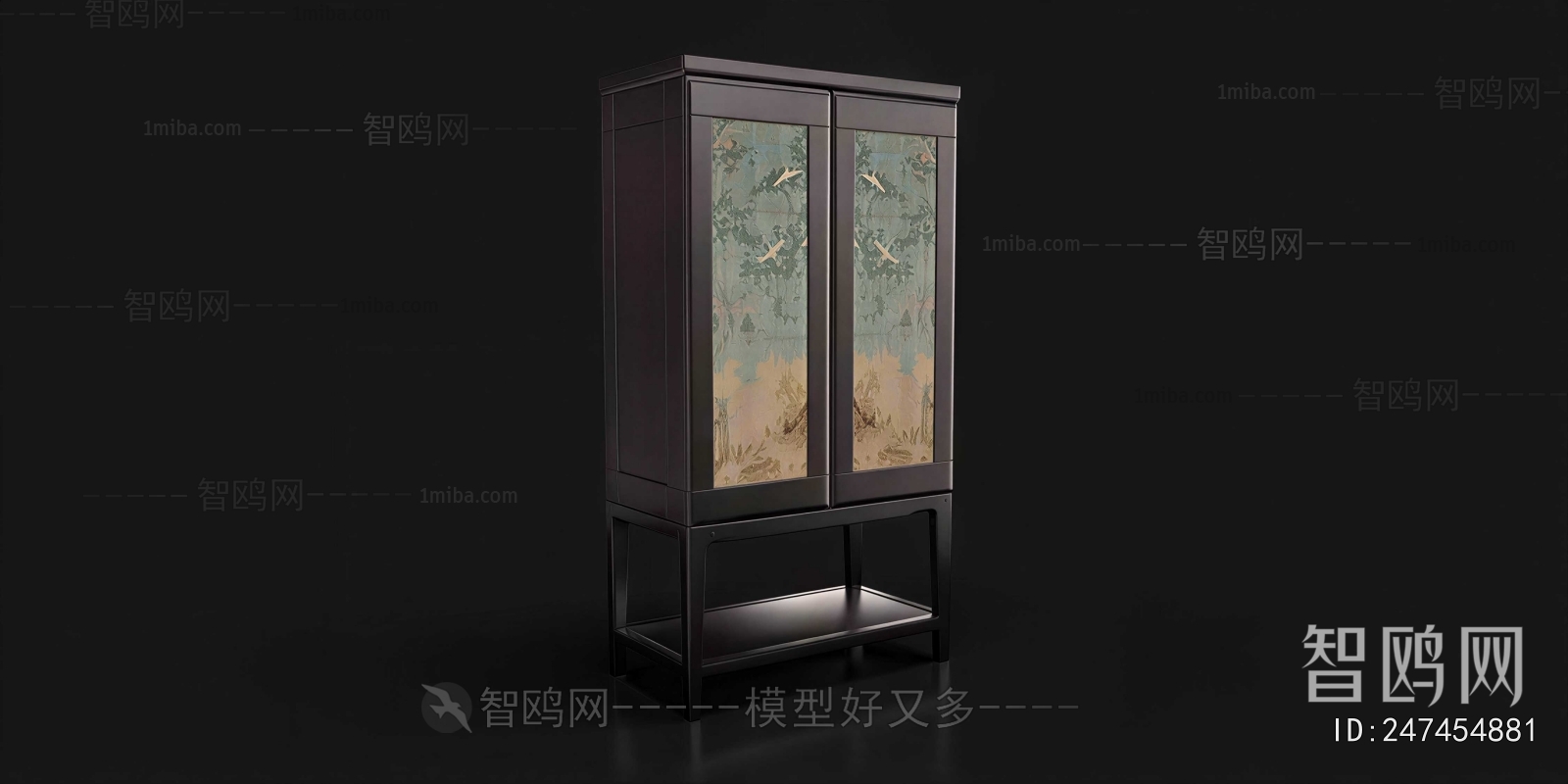 New Chinese Style Decorative Cabinet