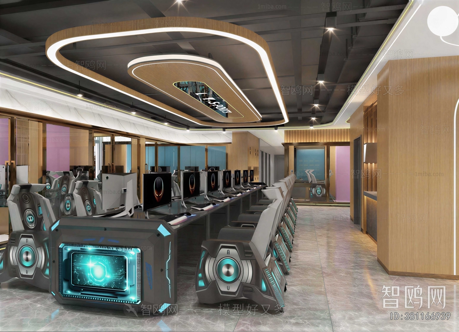 Modern Internet Cafe