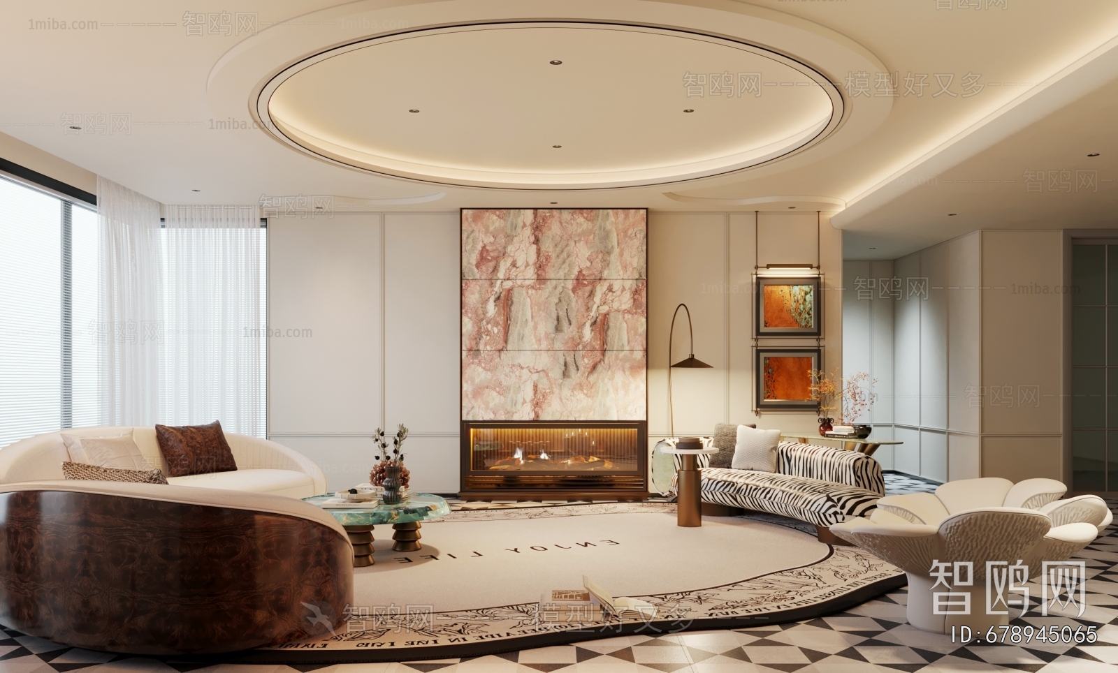 French Style A Living Room