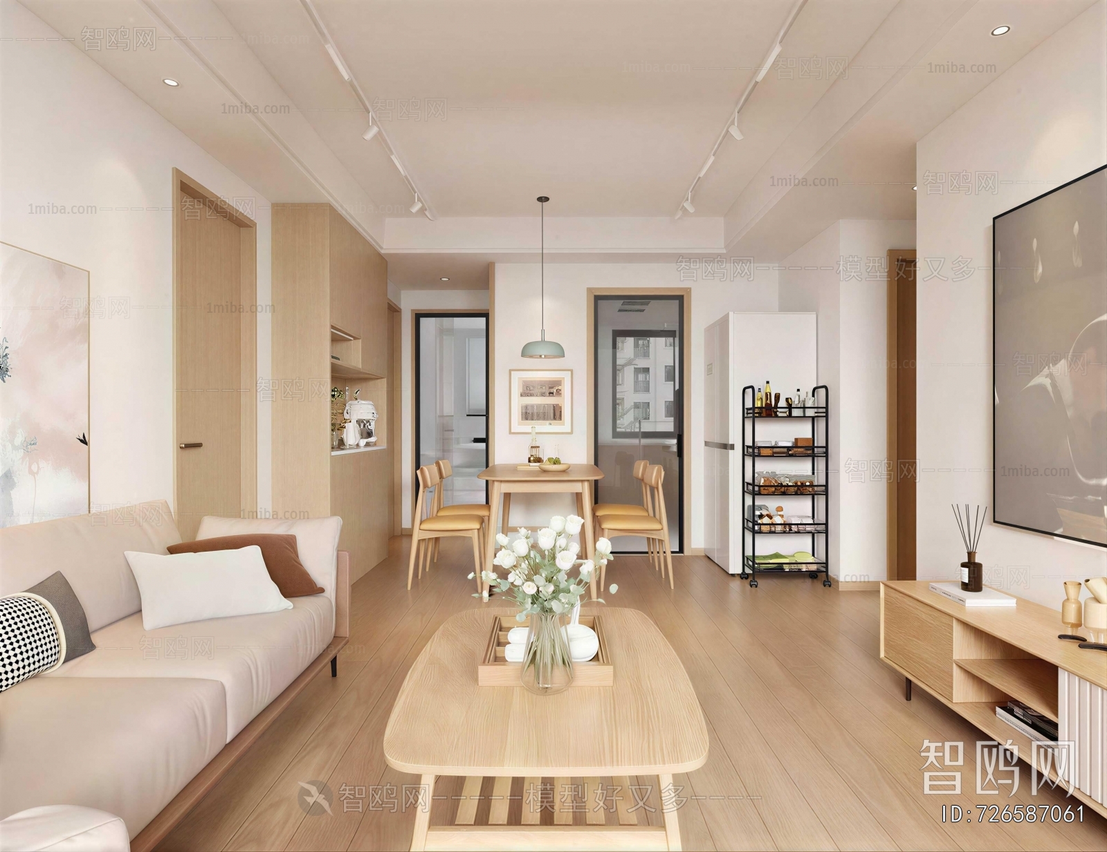 Nordic Style A Living Room