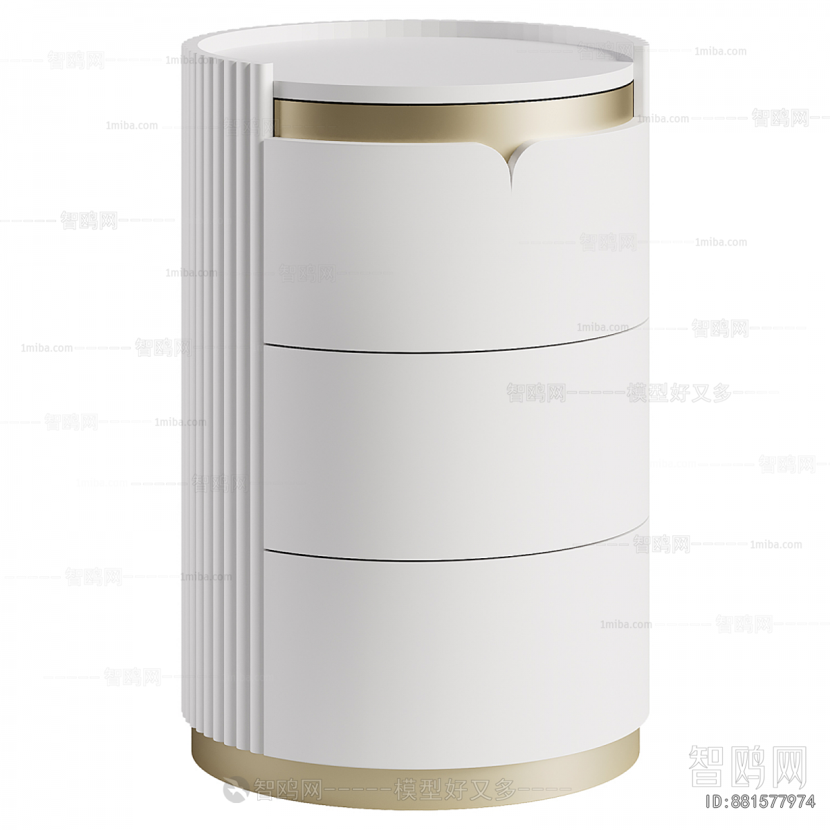 Modern Bedside Cupboard