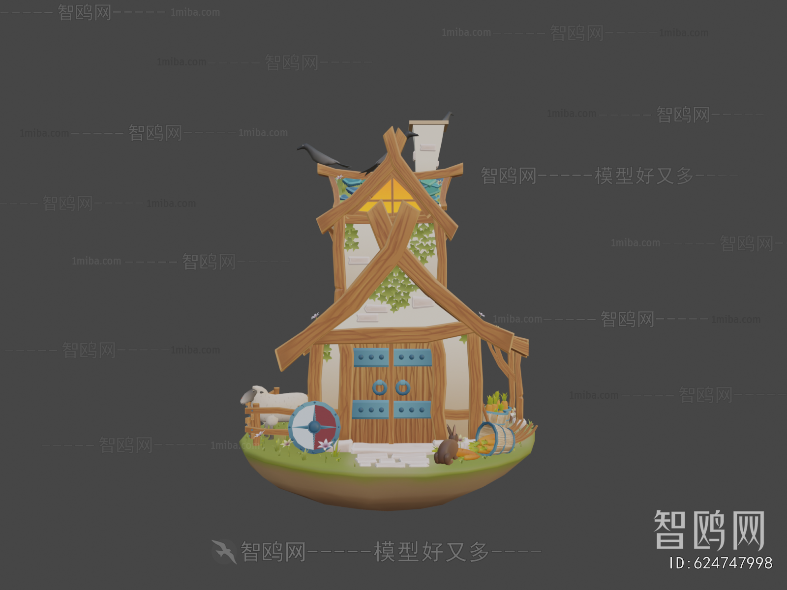 Modern Cartoon House