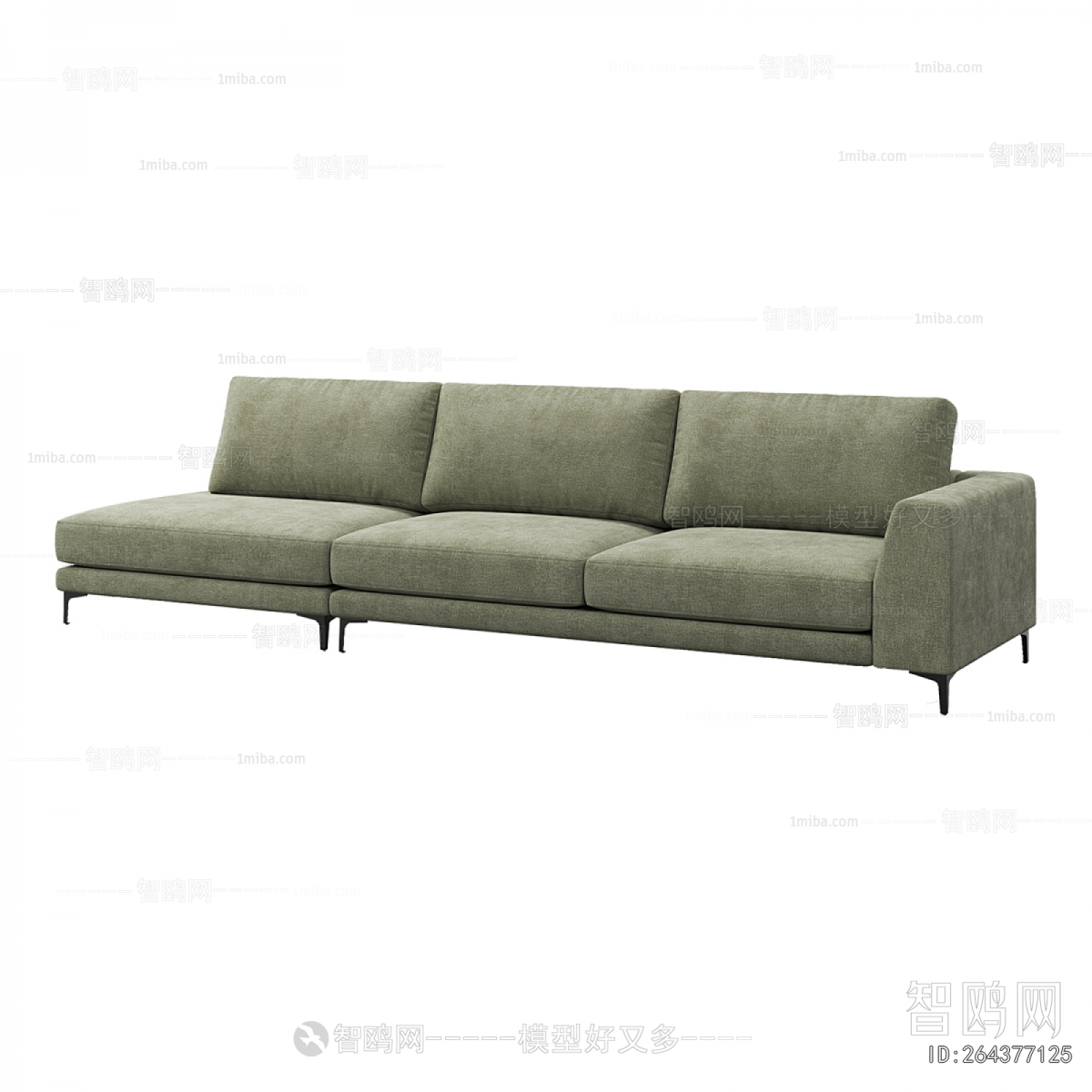 Modern Three-seat Sofa