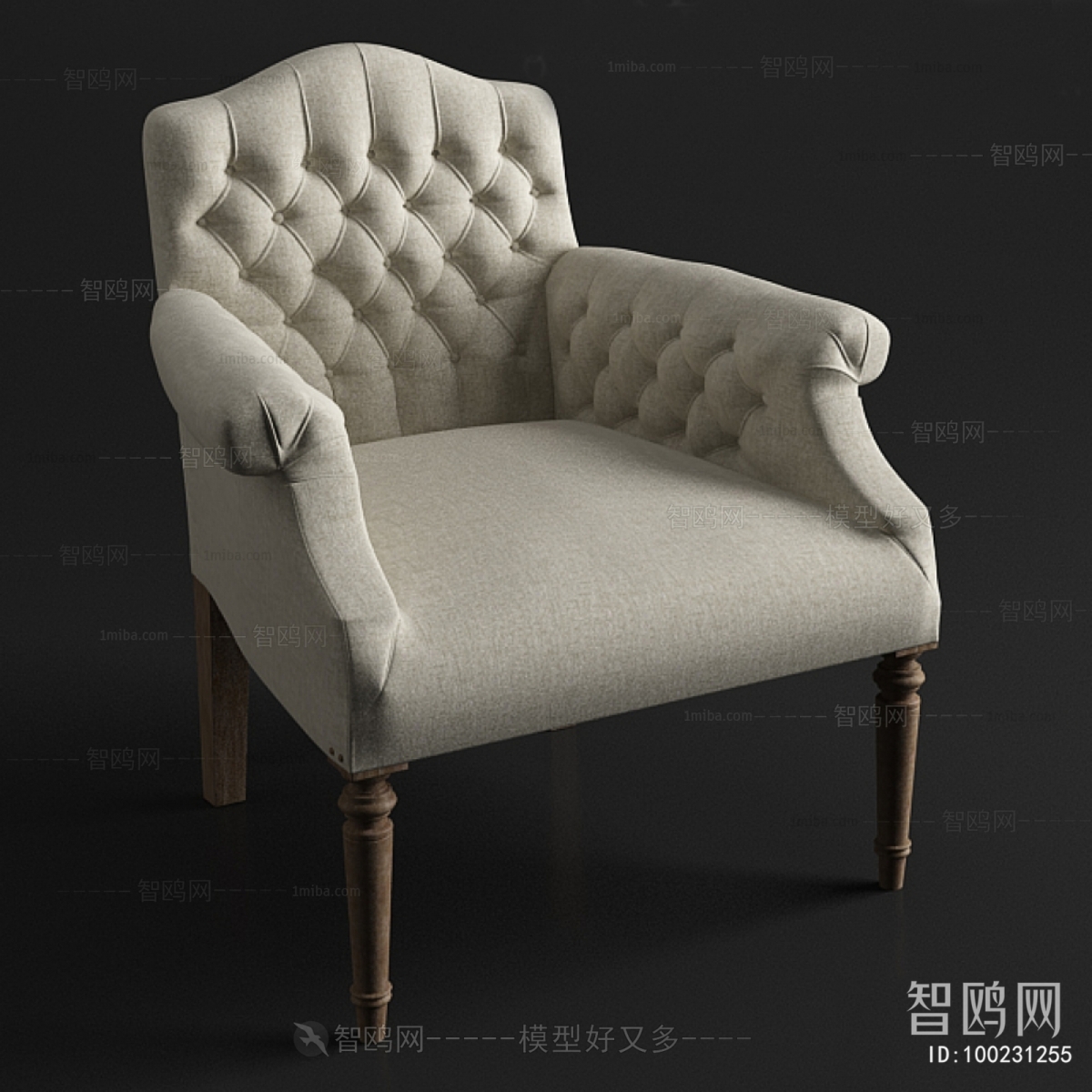 American Style Single Sofa