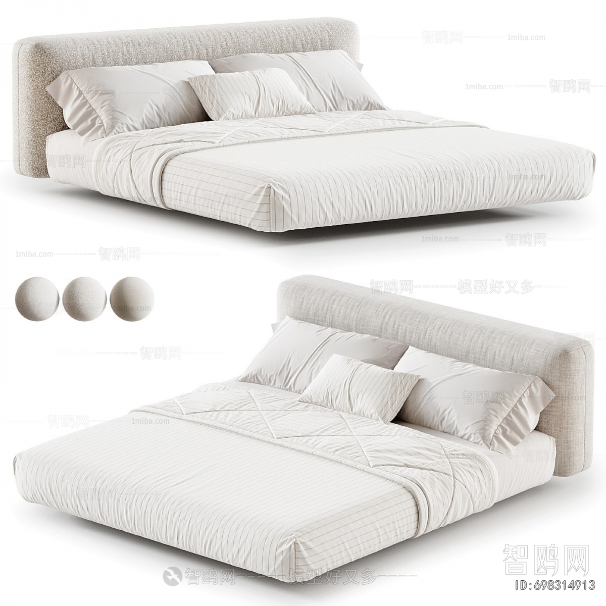 Modern Double Bed