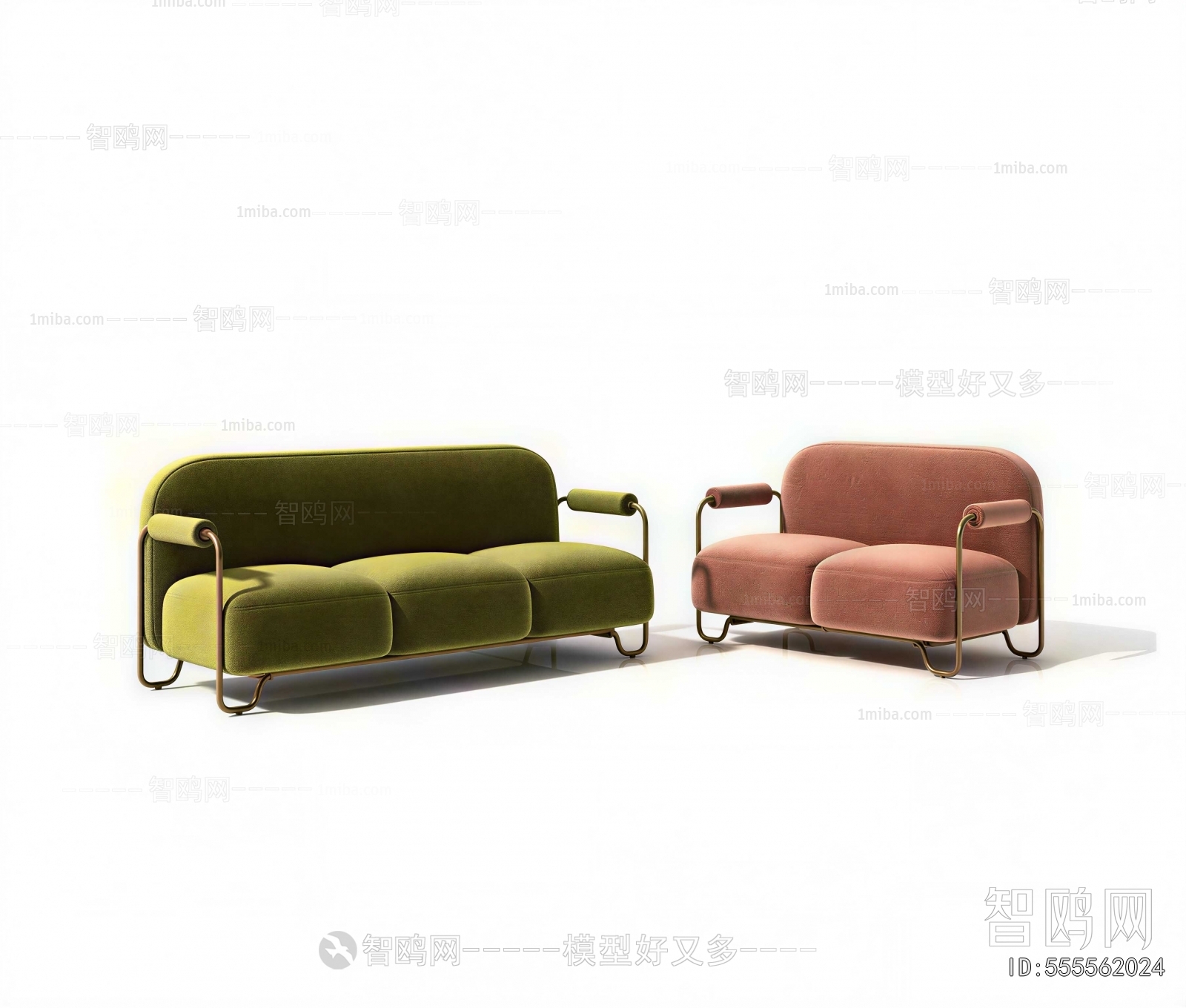 Modern Three-seat Sofa