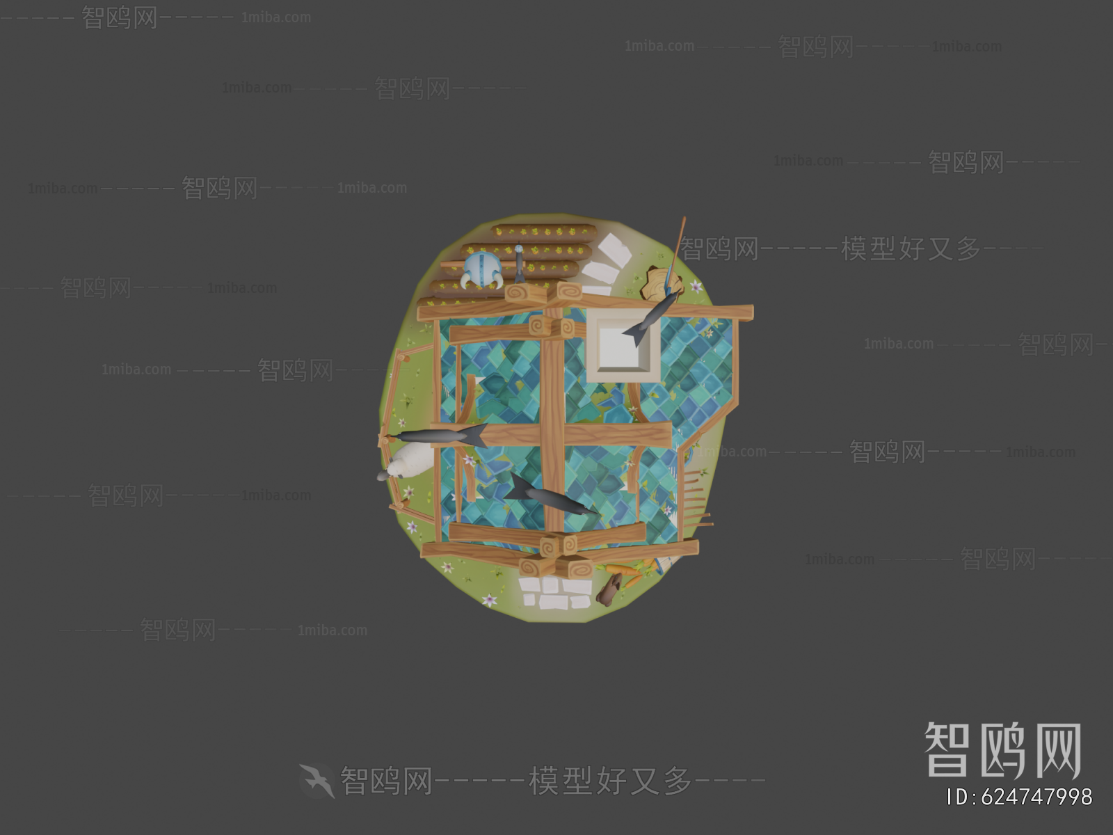 Modern Cartoon House