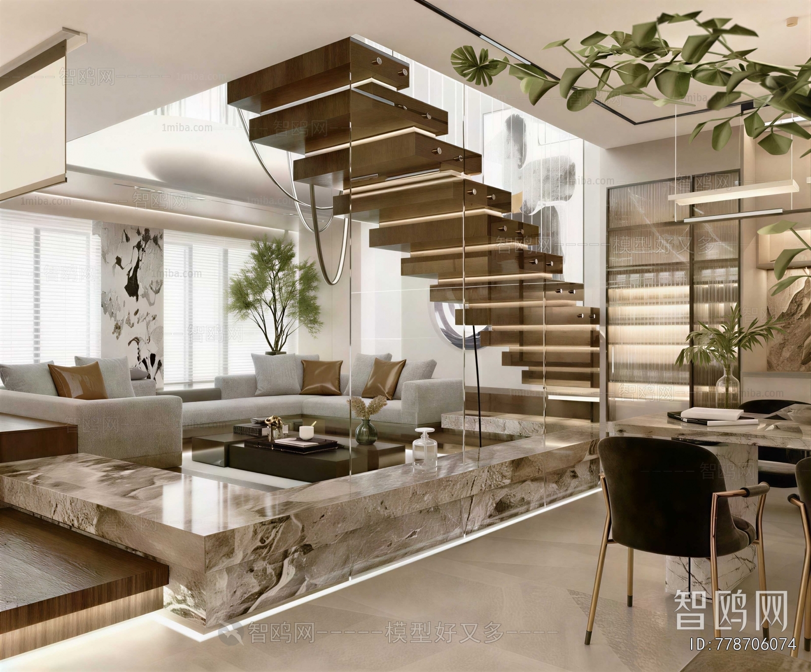 Modern A Living Room