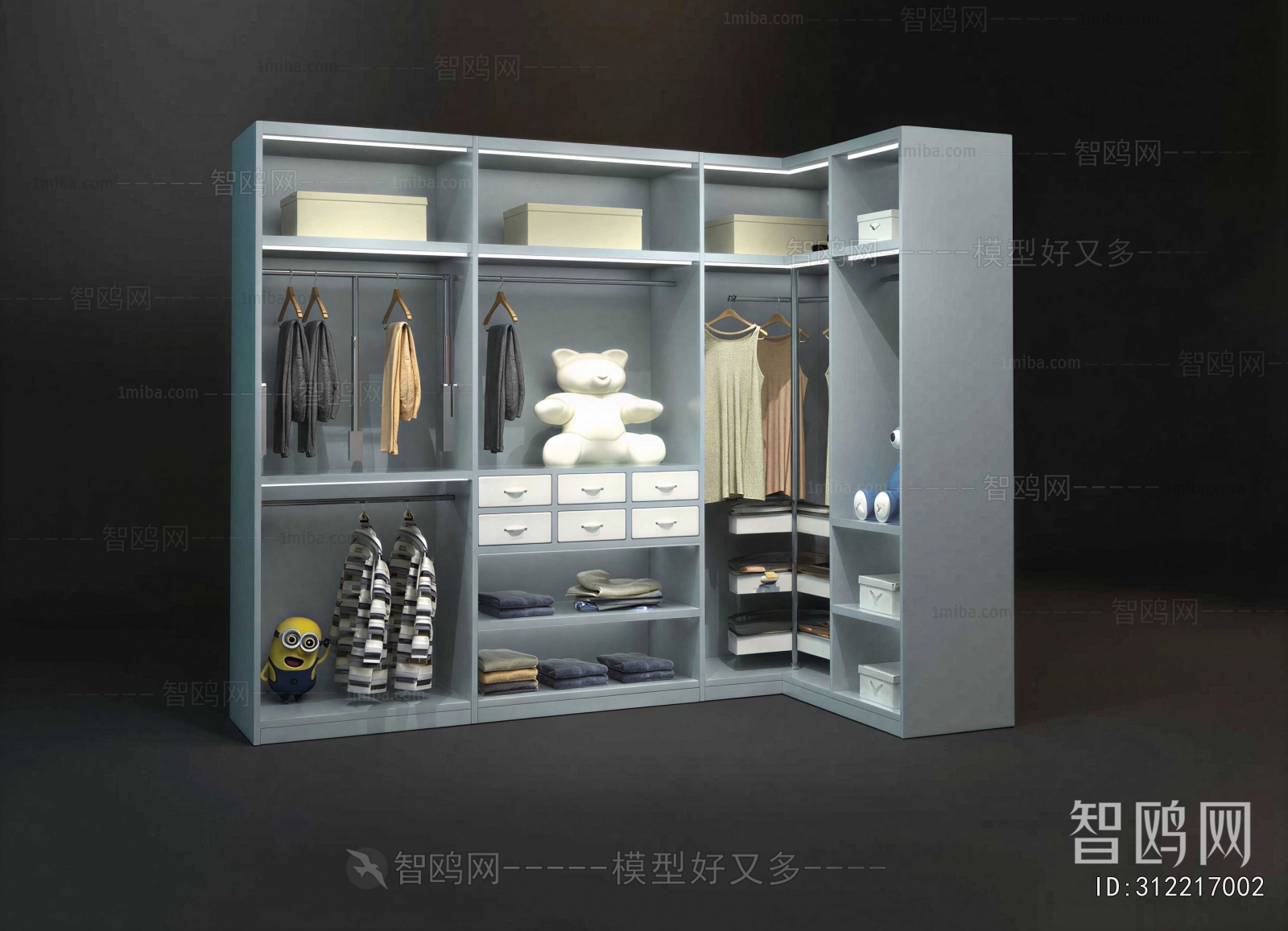 Modern The Wardrobe