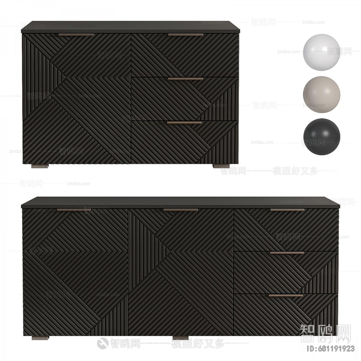 Modern Side Cabinet