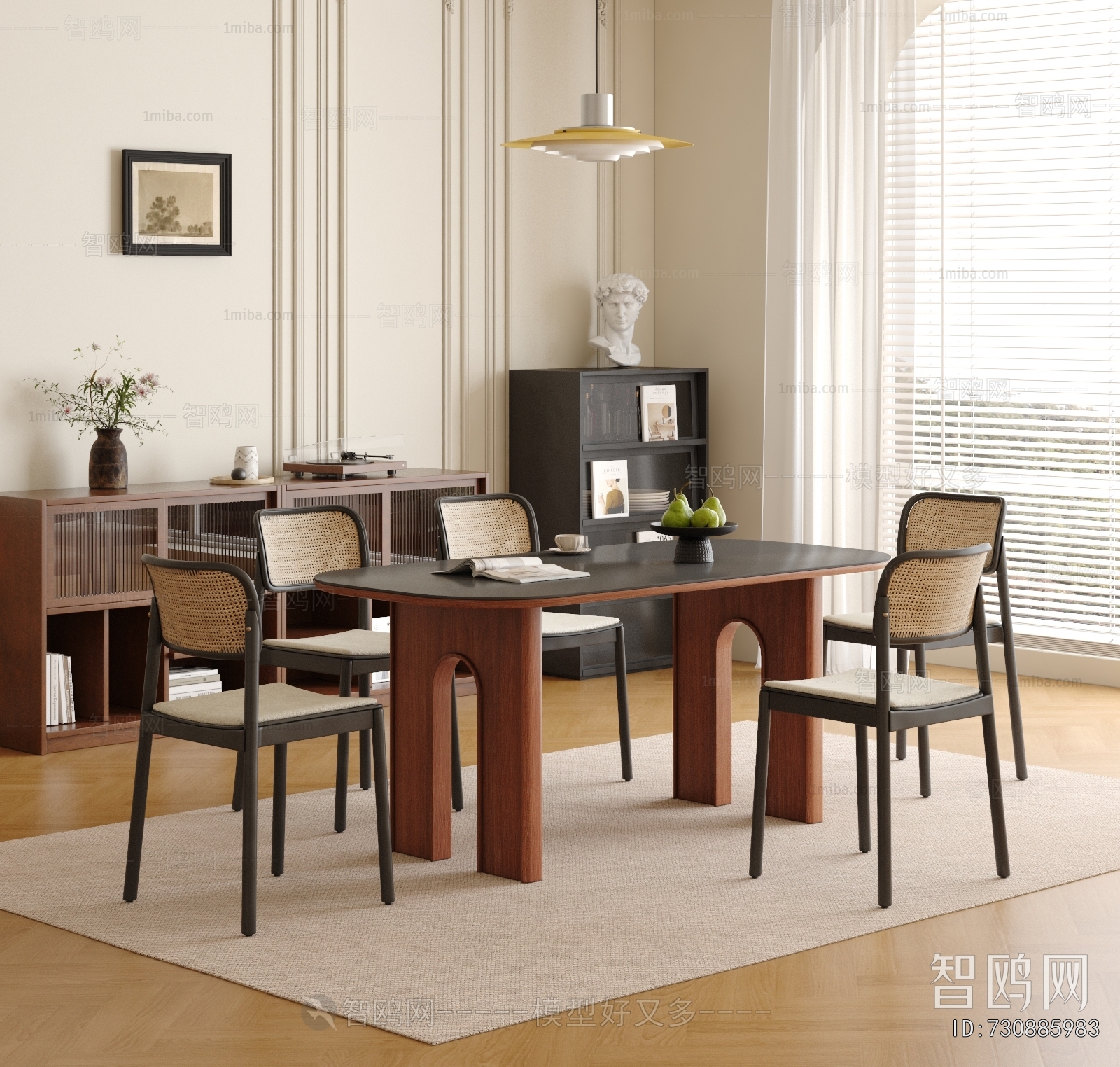 French Style Dining Table And Chairs