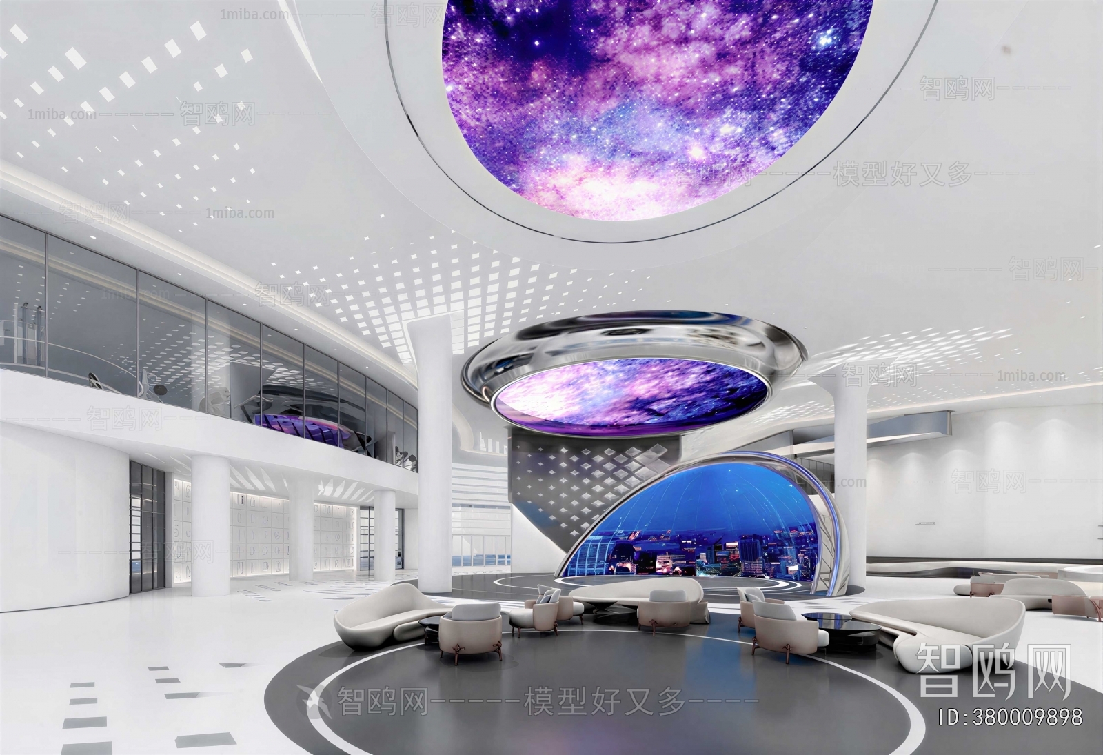 Modern Office Reception Desk