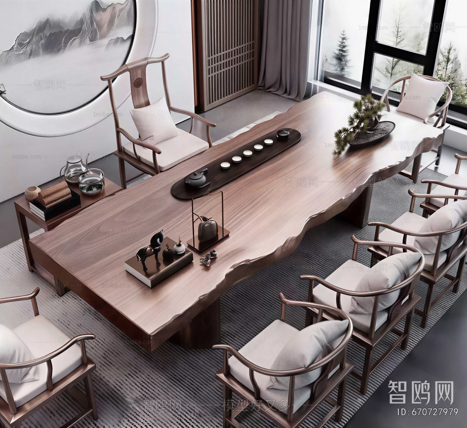 New Chinese Style Tea Tables And Chairs