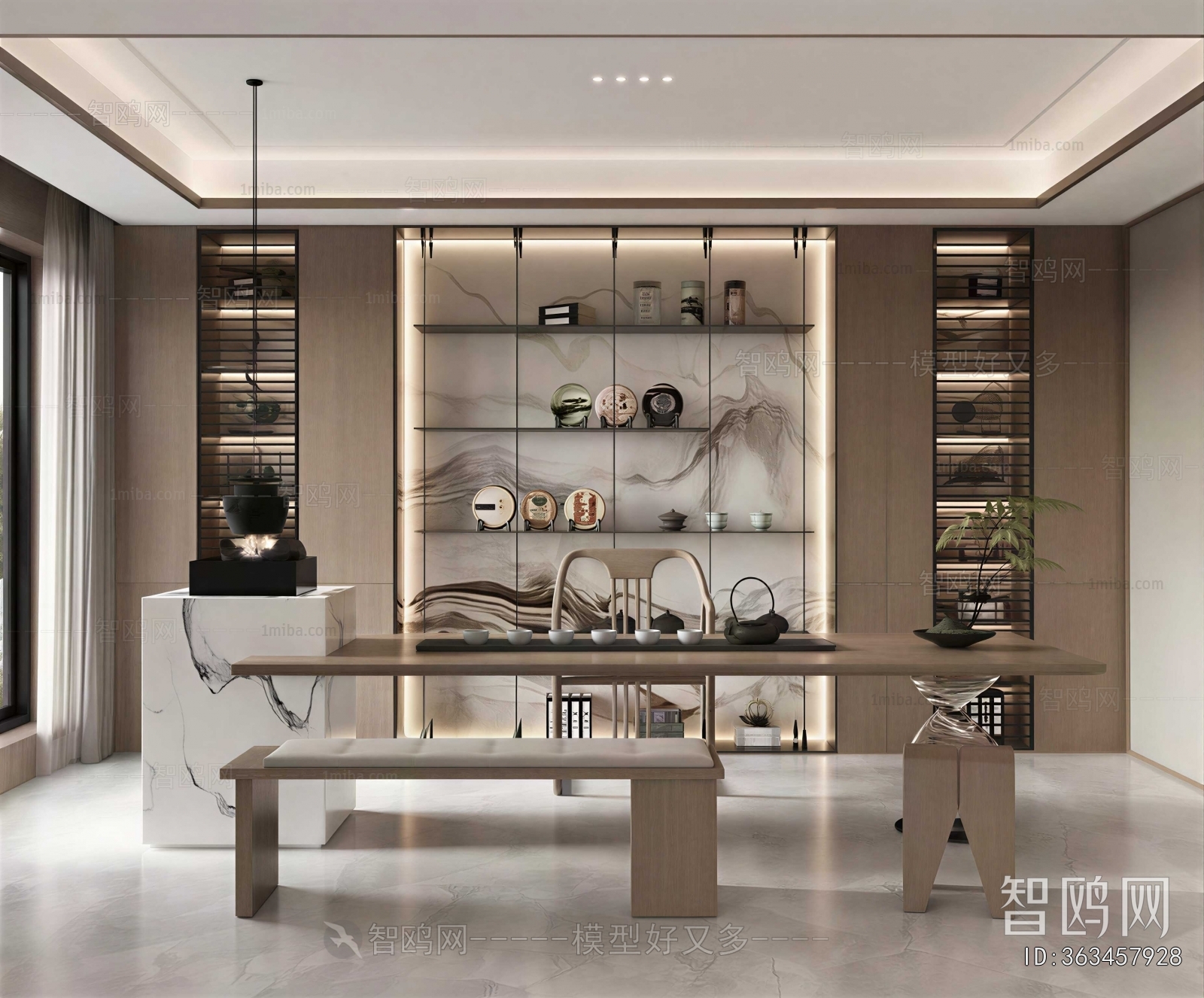 New Chinese Style Tea House