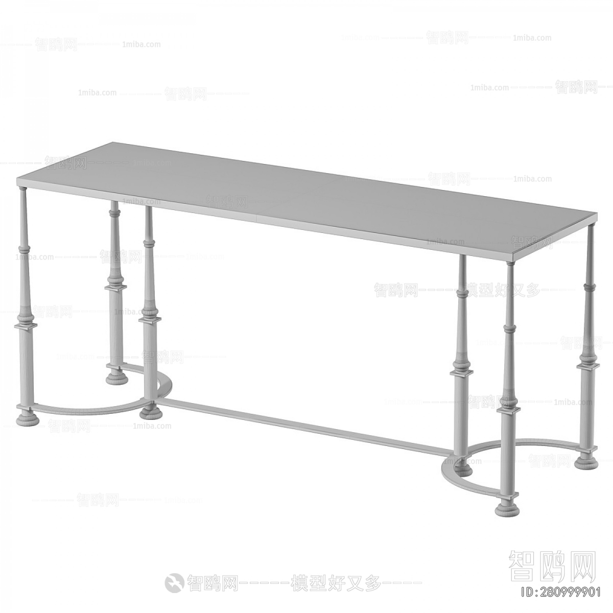 Simple European Style Console