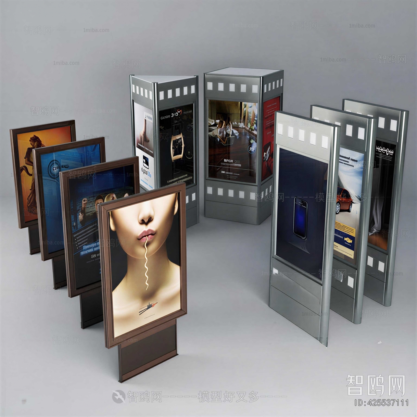 Modern Guide Board/bulletin Board