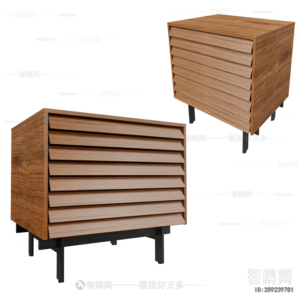 Modern Bedside Cupboard