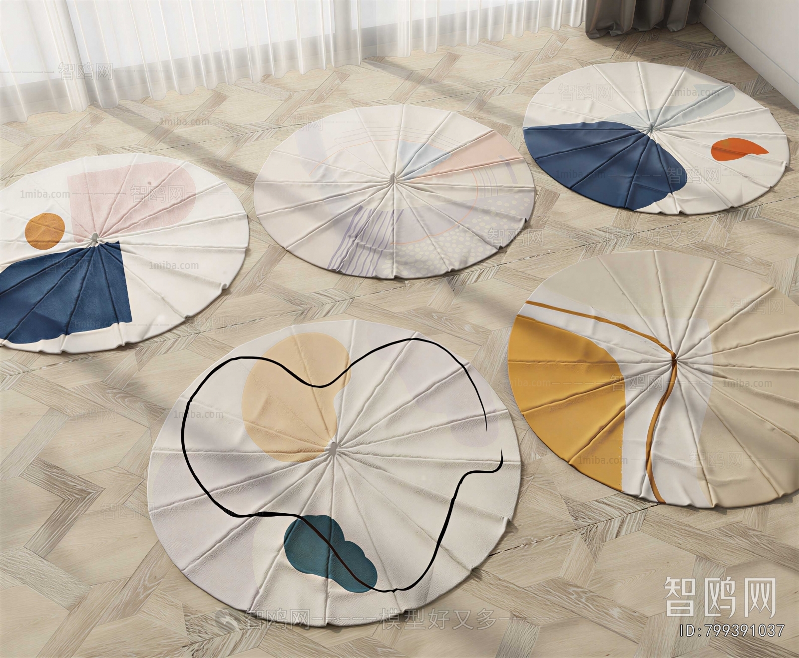 Modern Circular Carpet