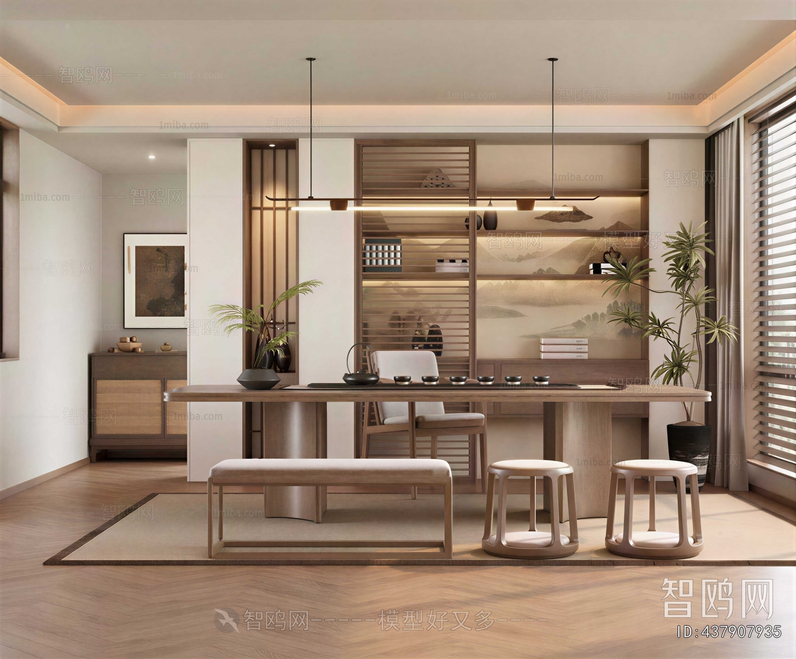 New Chinese Style Tea House