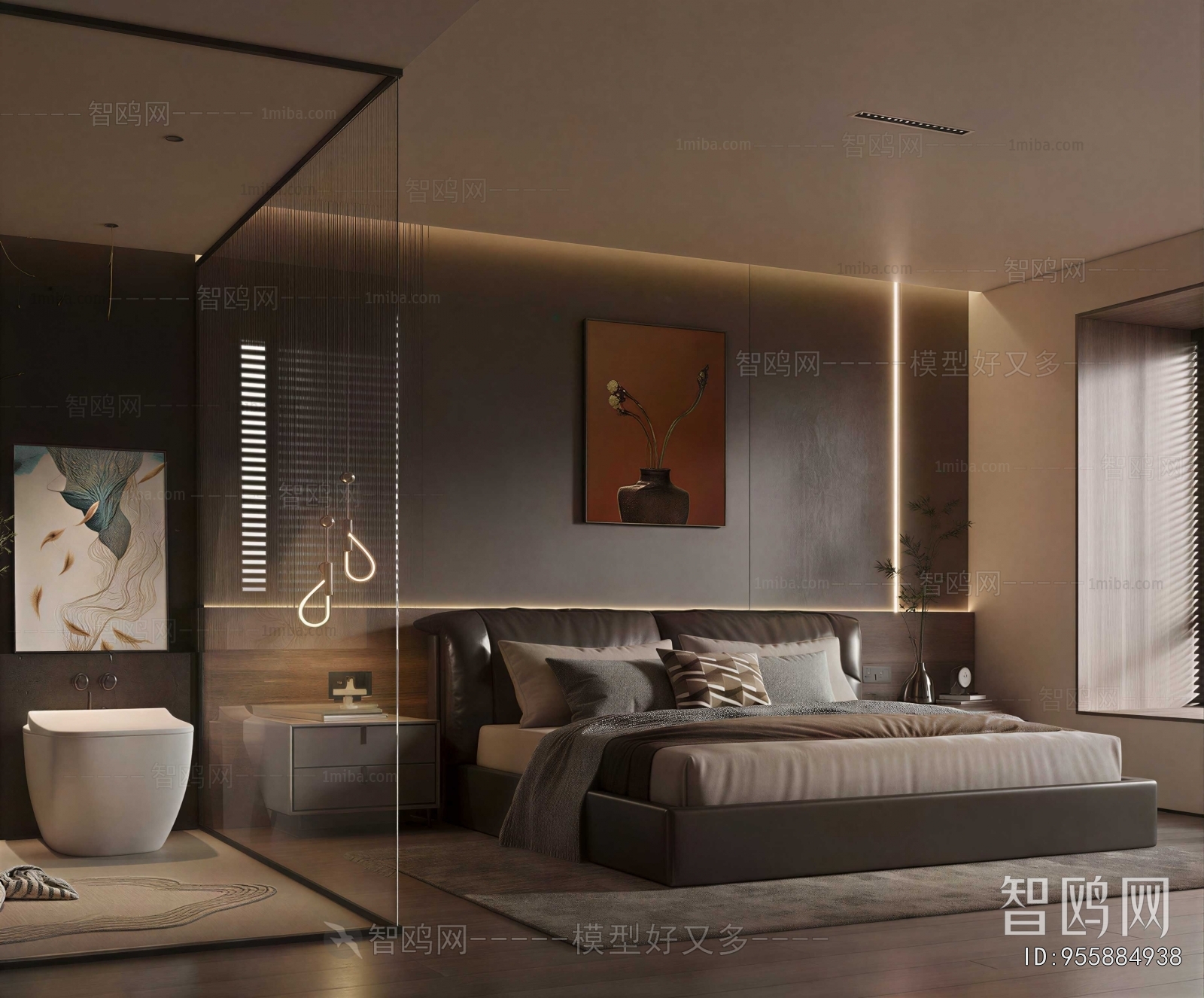 Modern Guest Room
