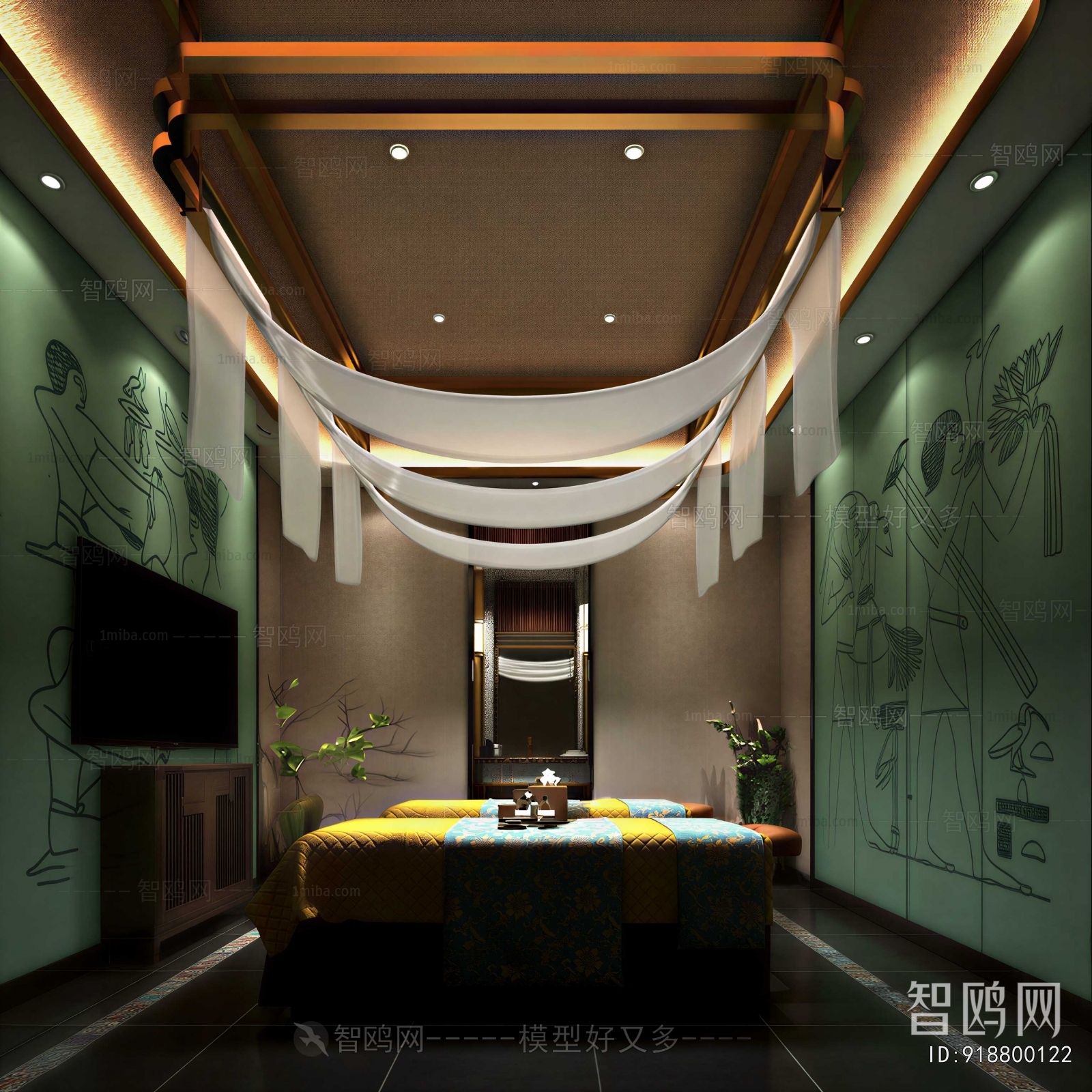 Southeast Asian Style SPA Foot Bath