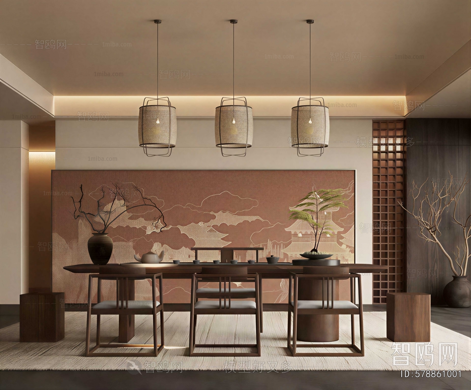 New Chinese Style Tea House